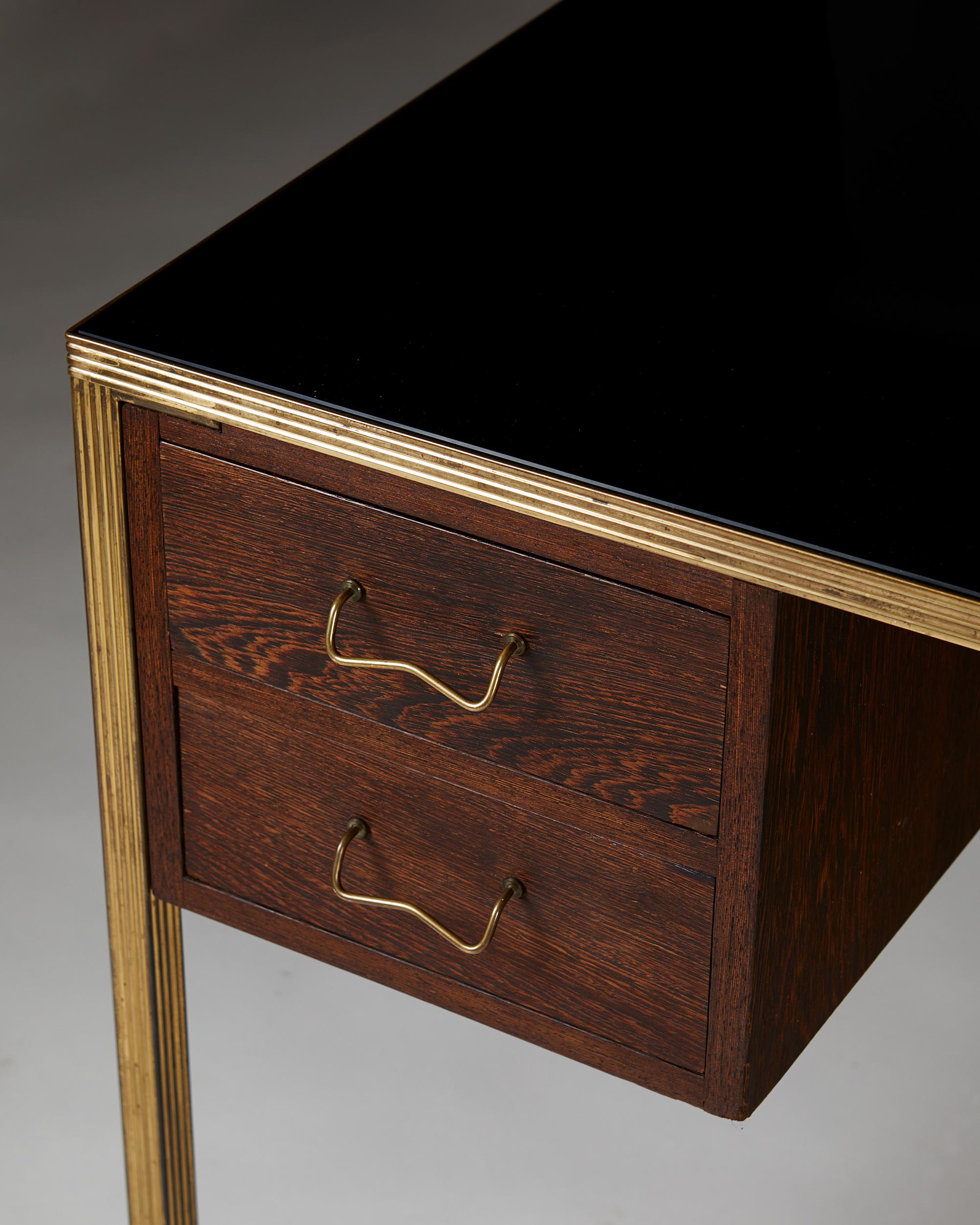 Desk, Anonymous for Lysberg, Hansen & Therp, Denmark, 1940s-1950s 3