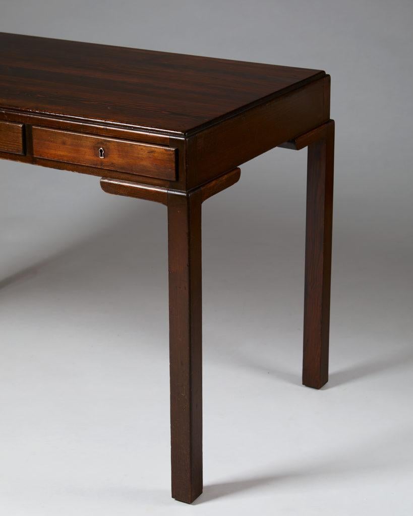 Pine Desk, Anonymous, Sweden, 1930s