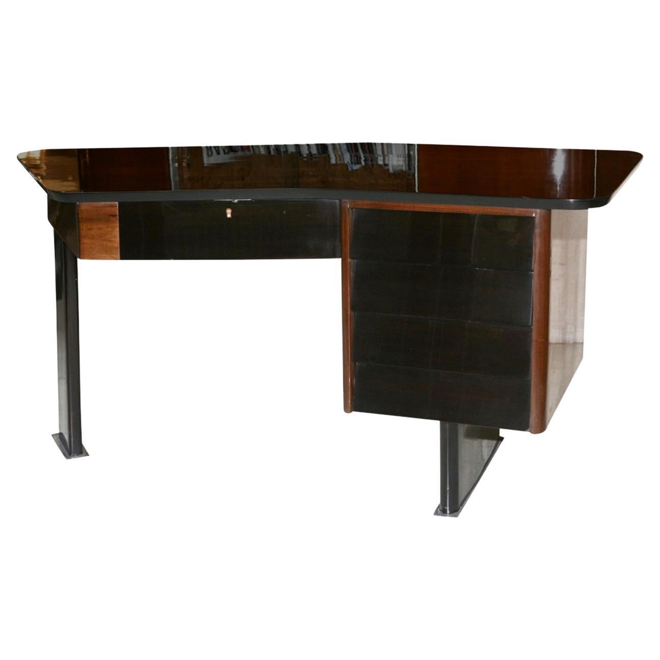 Desk Art Deco in Wood from France 1920 " Free Shipping in Florida " For Sale
