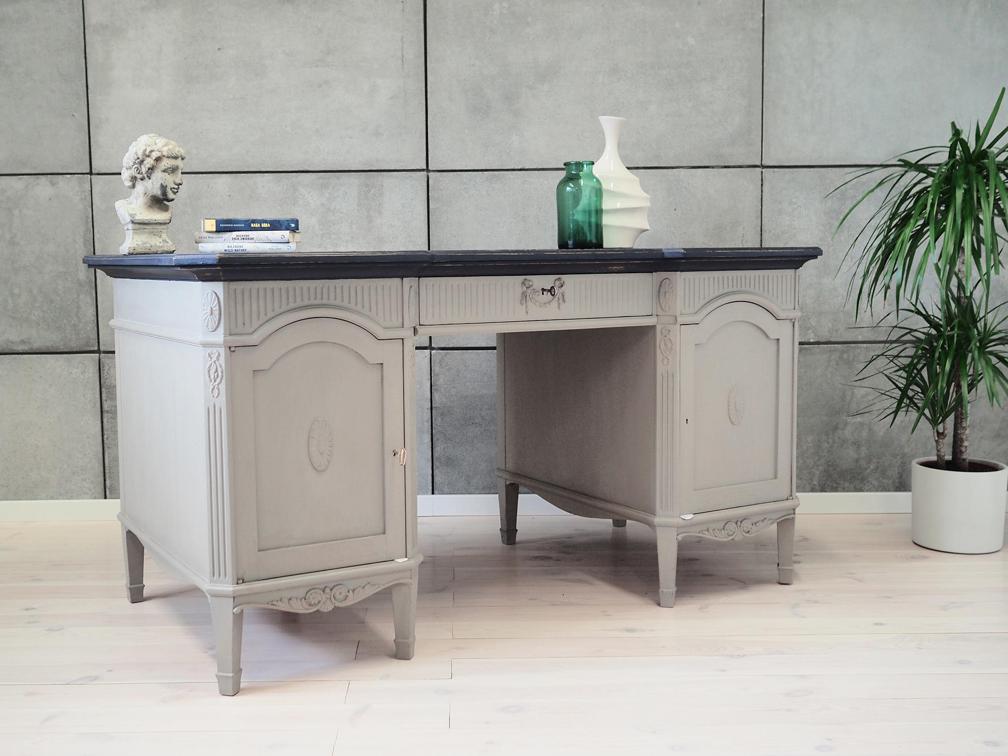 Art Deco Desk Ash, French Design, Secession For Sale