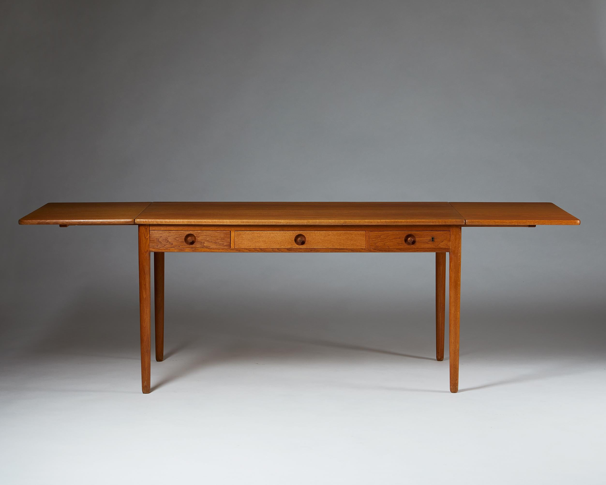 Danish Desk “AT 305” Designed by Hans J. Wegner for Andreas Tuck, Denmark, 1955 For Sale