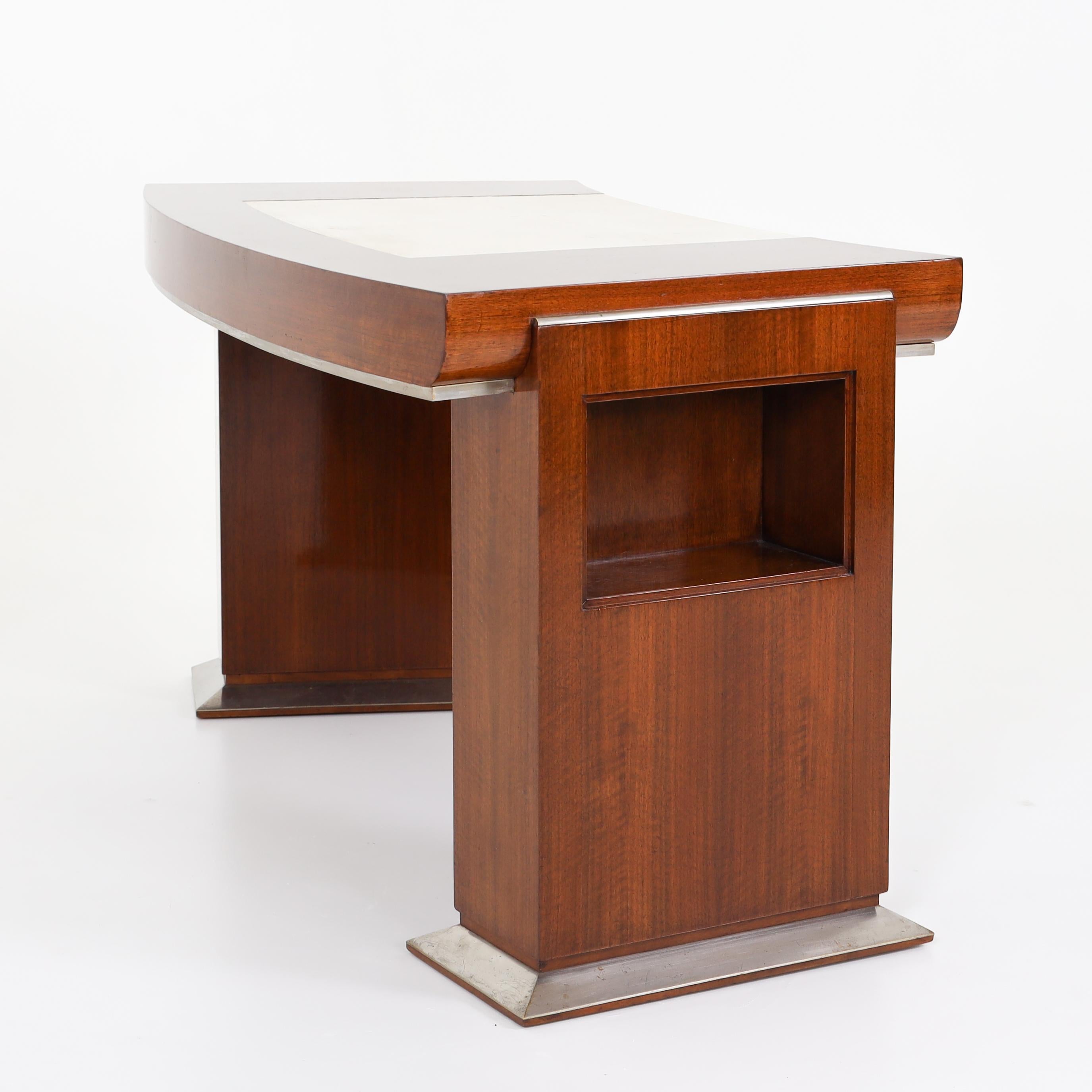 Desk, attr. to André Domin & Marcel Genevrière / Maison Dominique, France 1930 3