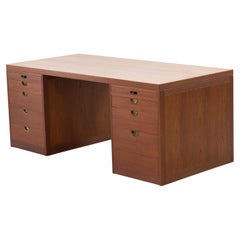 Desk BM-66 by Børge Mogensen, Produced by P. Lauritsen & Søn in Denmark, 1950s