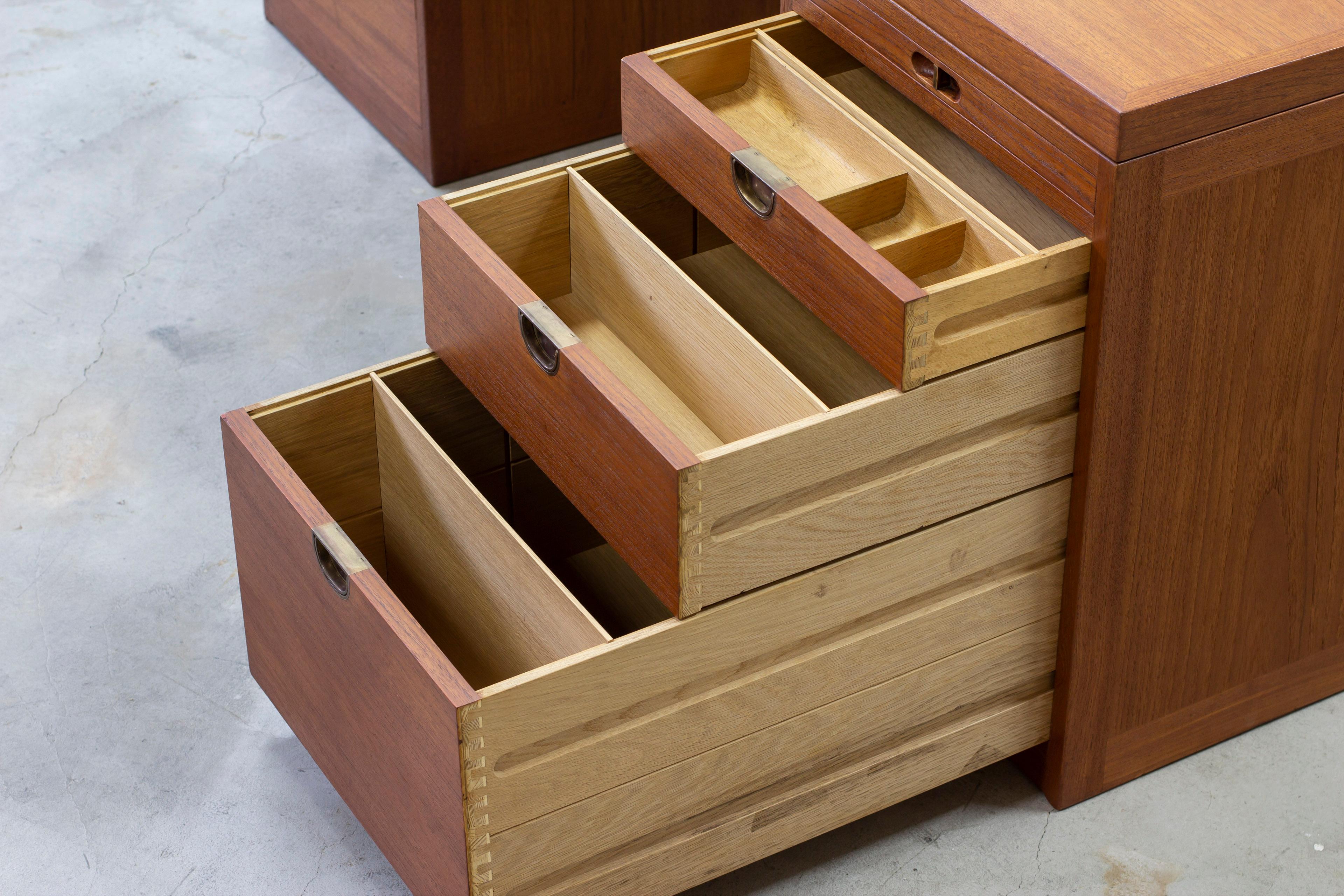 Desk BM-66 by Børge Mogensen, Produced by P. Lauritsen & Søn in Denmark No. 2 For Sale 3