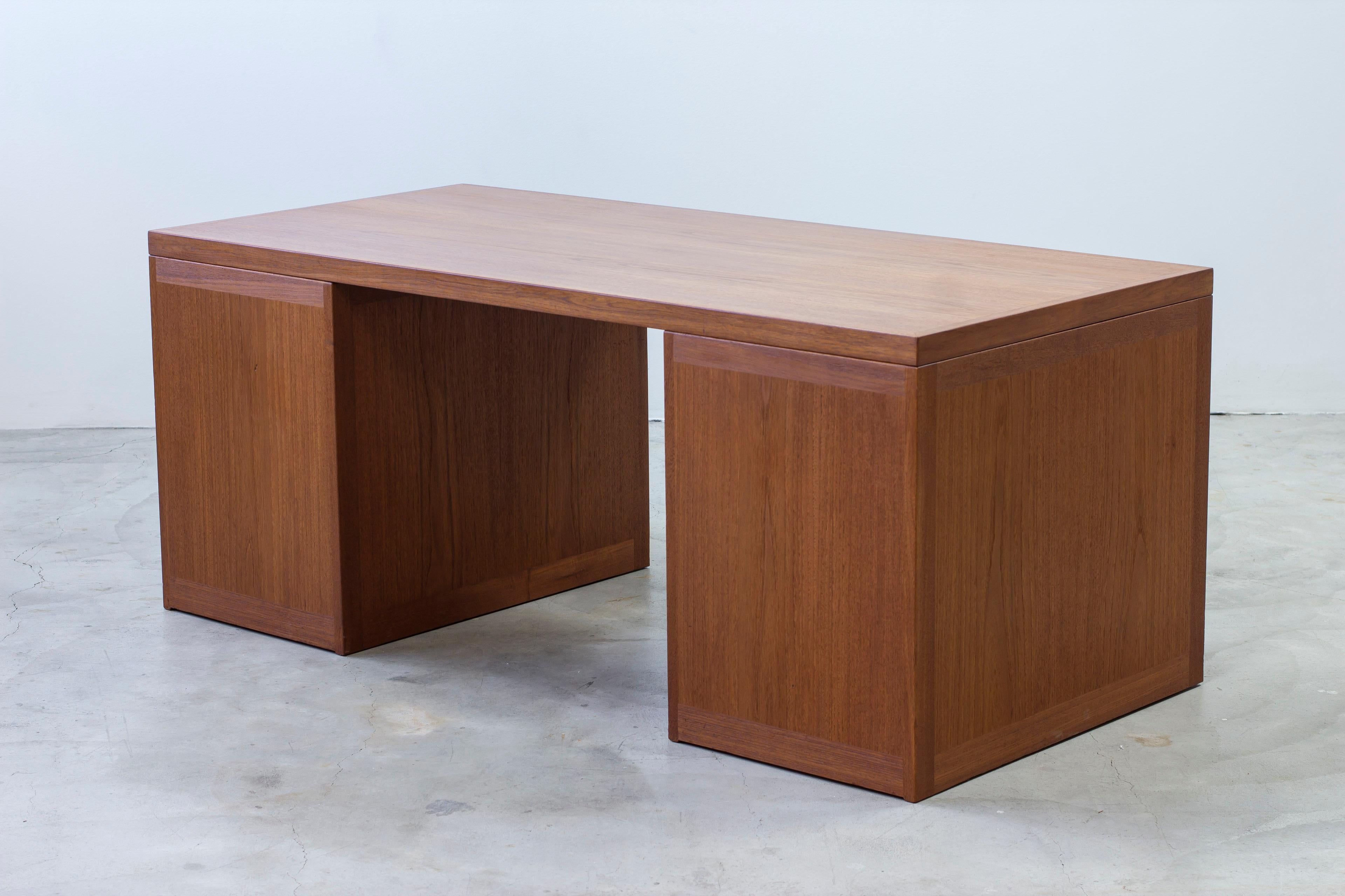 Danish Desk BM-66 by Børge Mogensen, Produced by P. Lauritsen & Søn in Denmark No. 2 For Sale