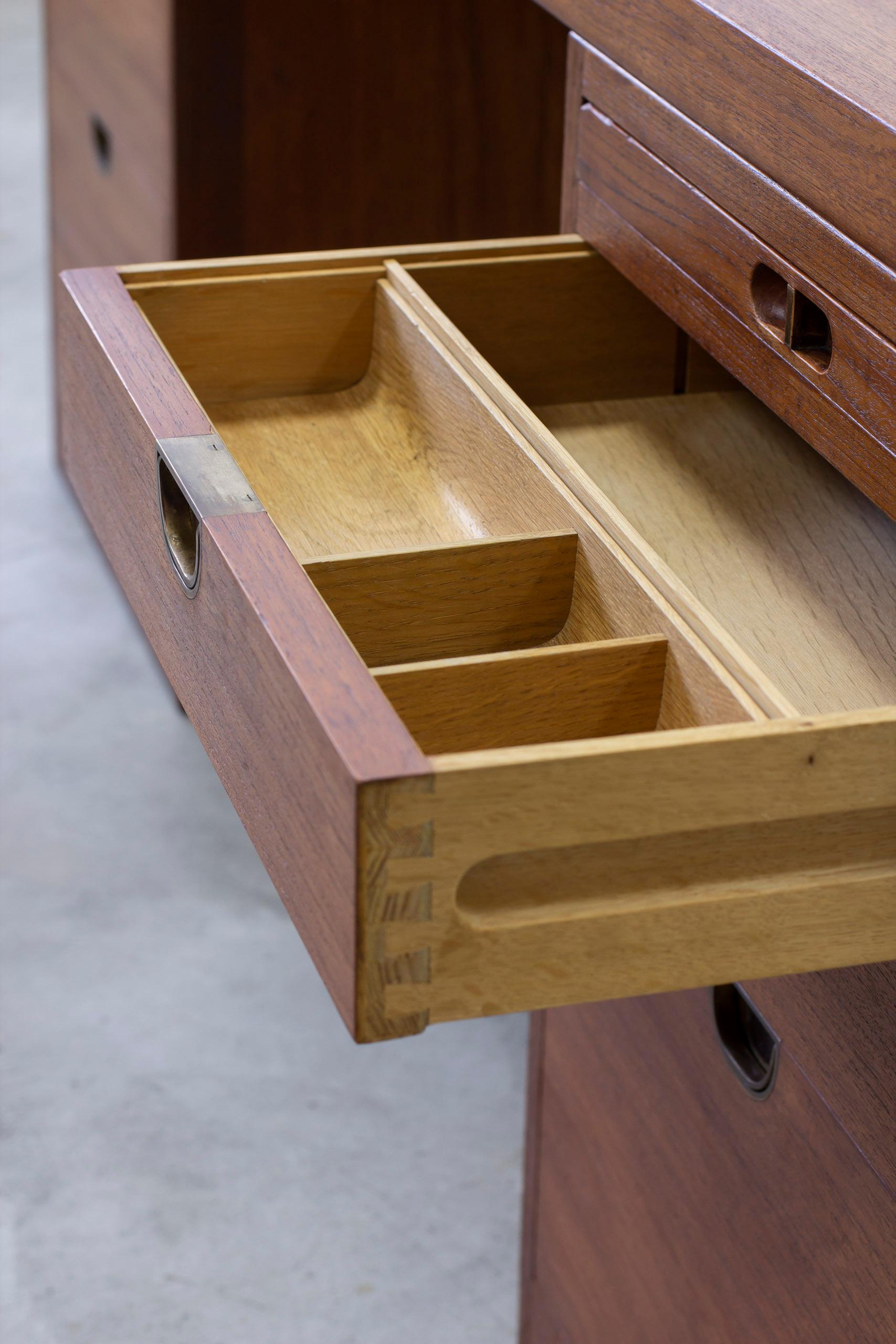 Desk BM-66 by Børge Mogensen, Produced by P. Lauritsen & Søn in Denmark No. 2 For Sale 2
