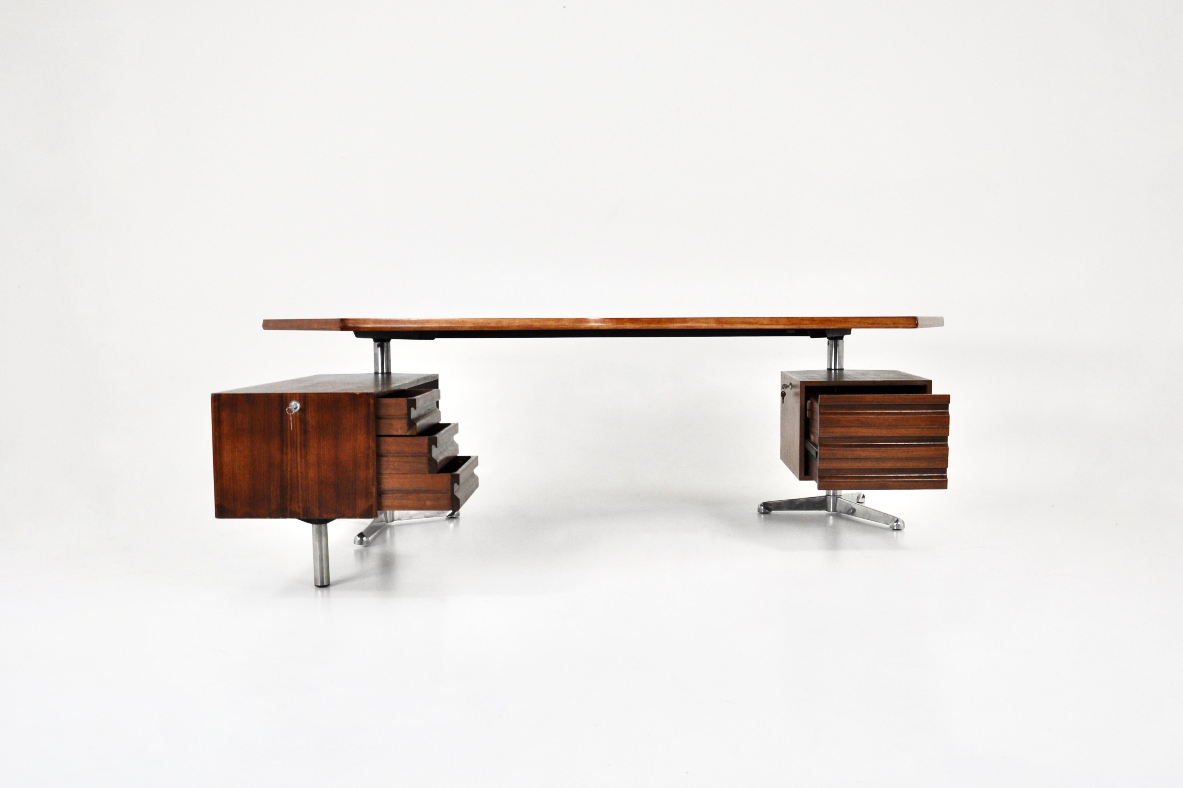 Mid-20th Century Desk Boomerang by Osvaldo Borsani for Tecno, 1960s