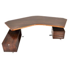 Desk Boomerang by Osvaldo Borsani for Tecno, 1960s