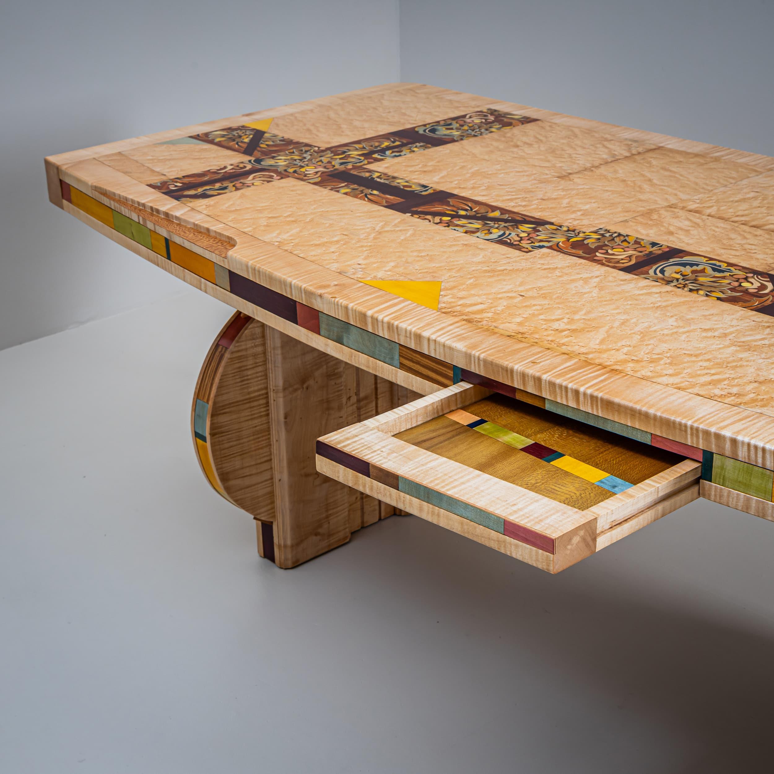 Schreibtisch von Alain François, Frankreich im Angebot 4