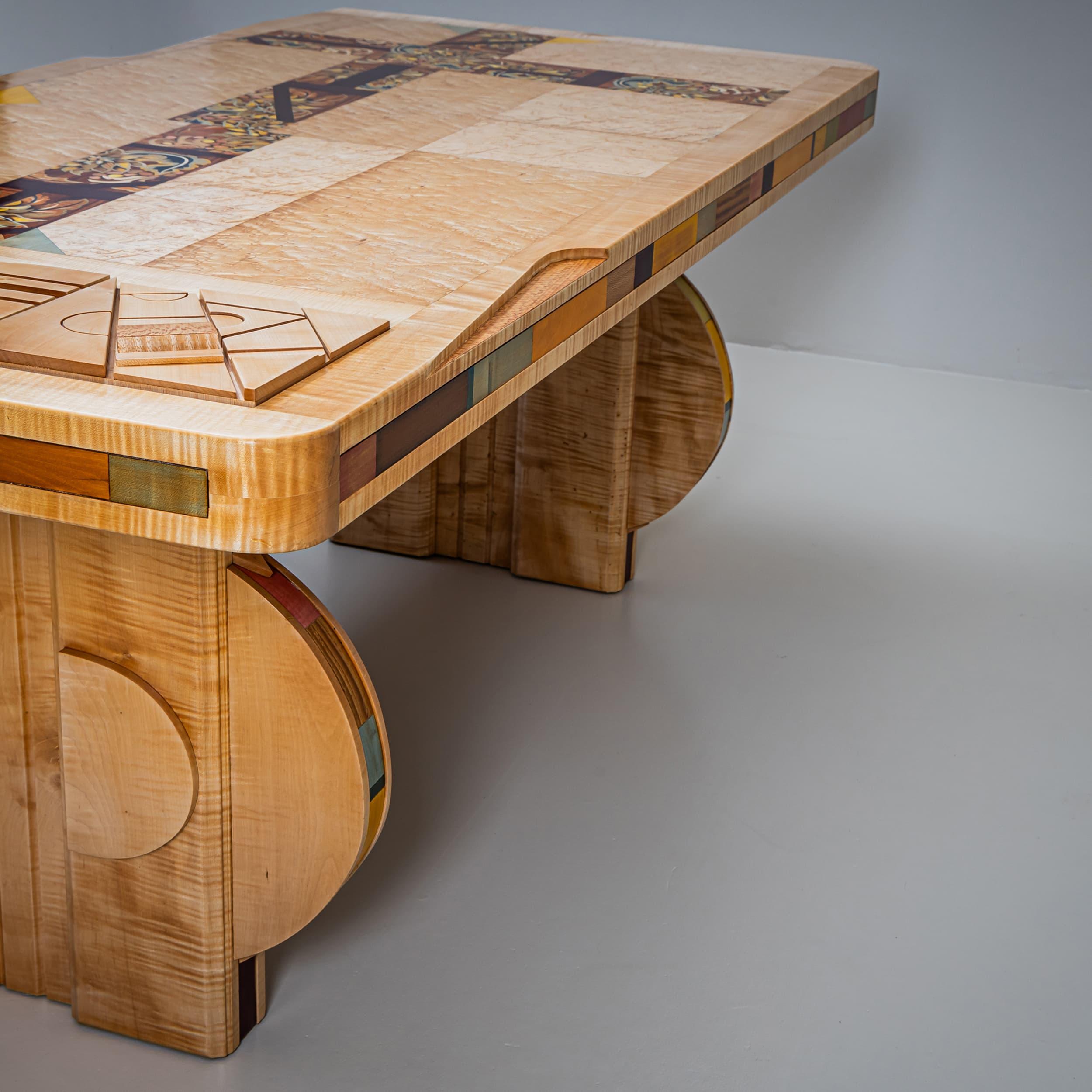 Schreibtisch von Alain François, Frankreich im Angebot 6