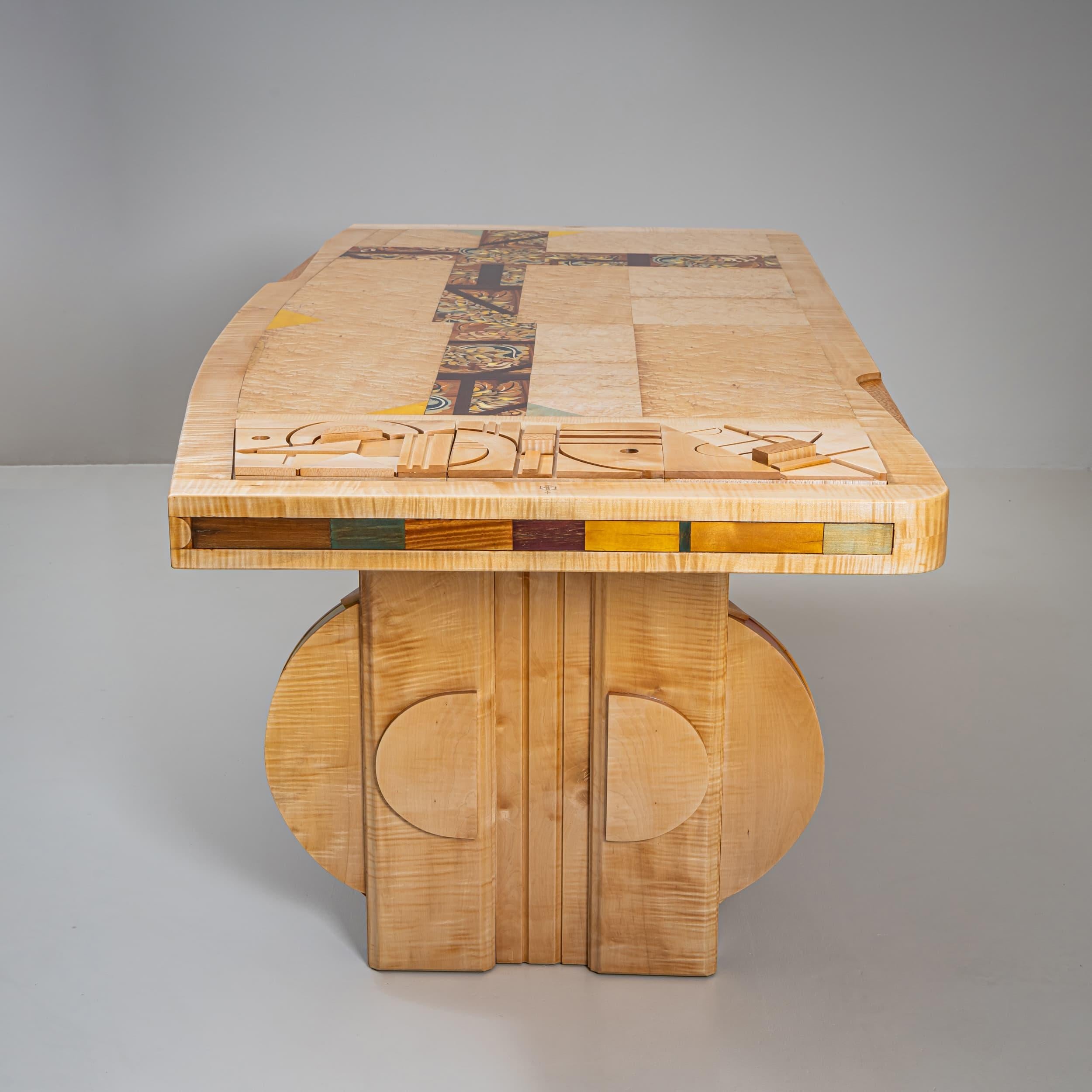 Schreibtisch von Alain François, Frankreich (Ende des 20. Jahrhunderts) im Angebot