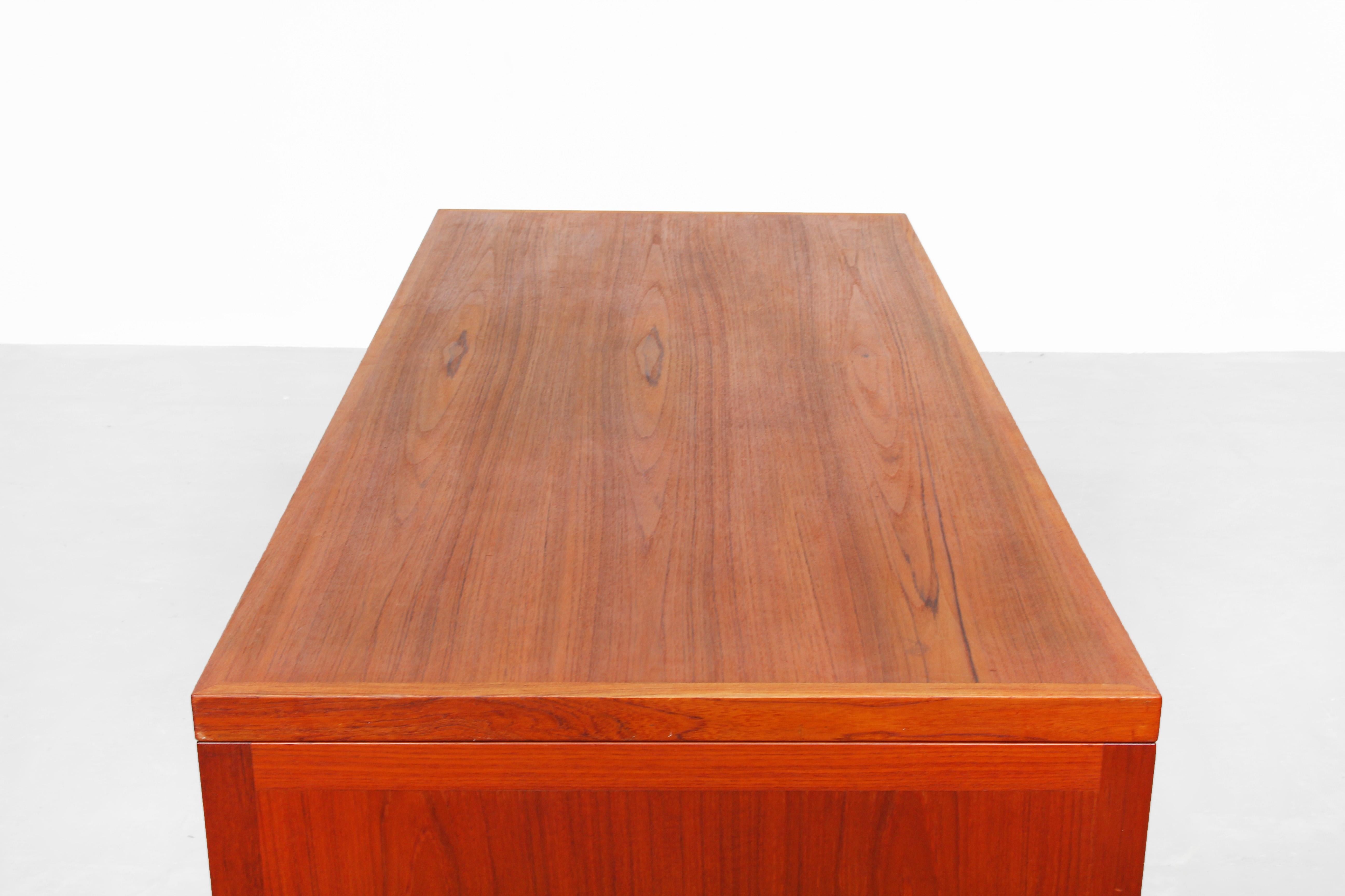 Teak Desk by Borge Mogensen for P. Lauritsen & Søn For Sale