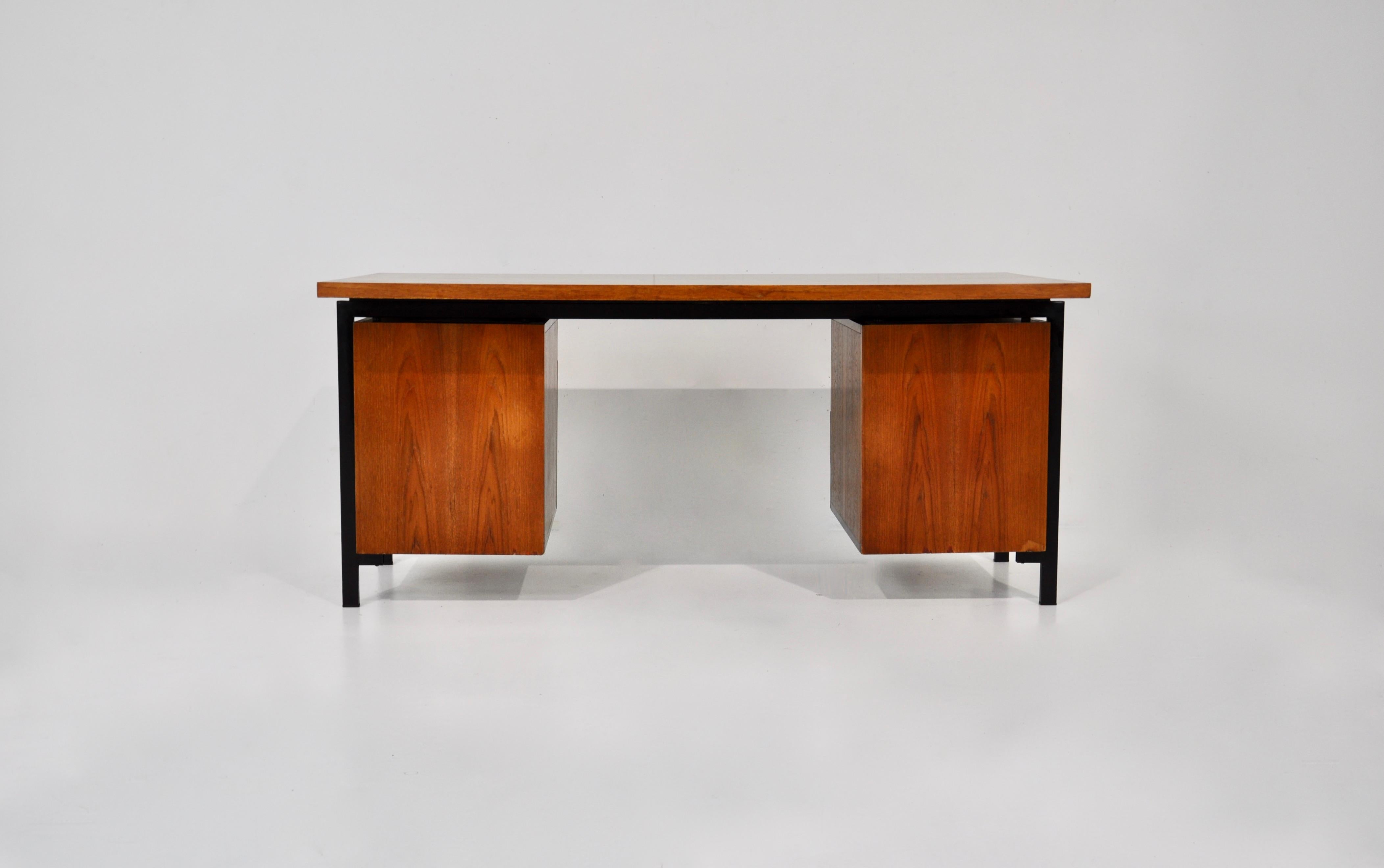 Metal Desk by Cees Braakman for Pastoe, 1960s