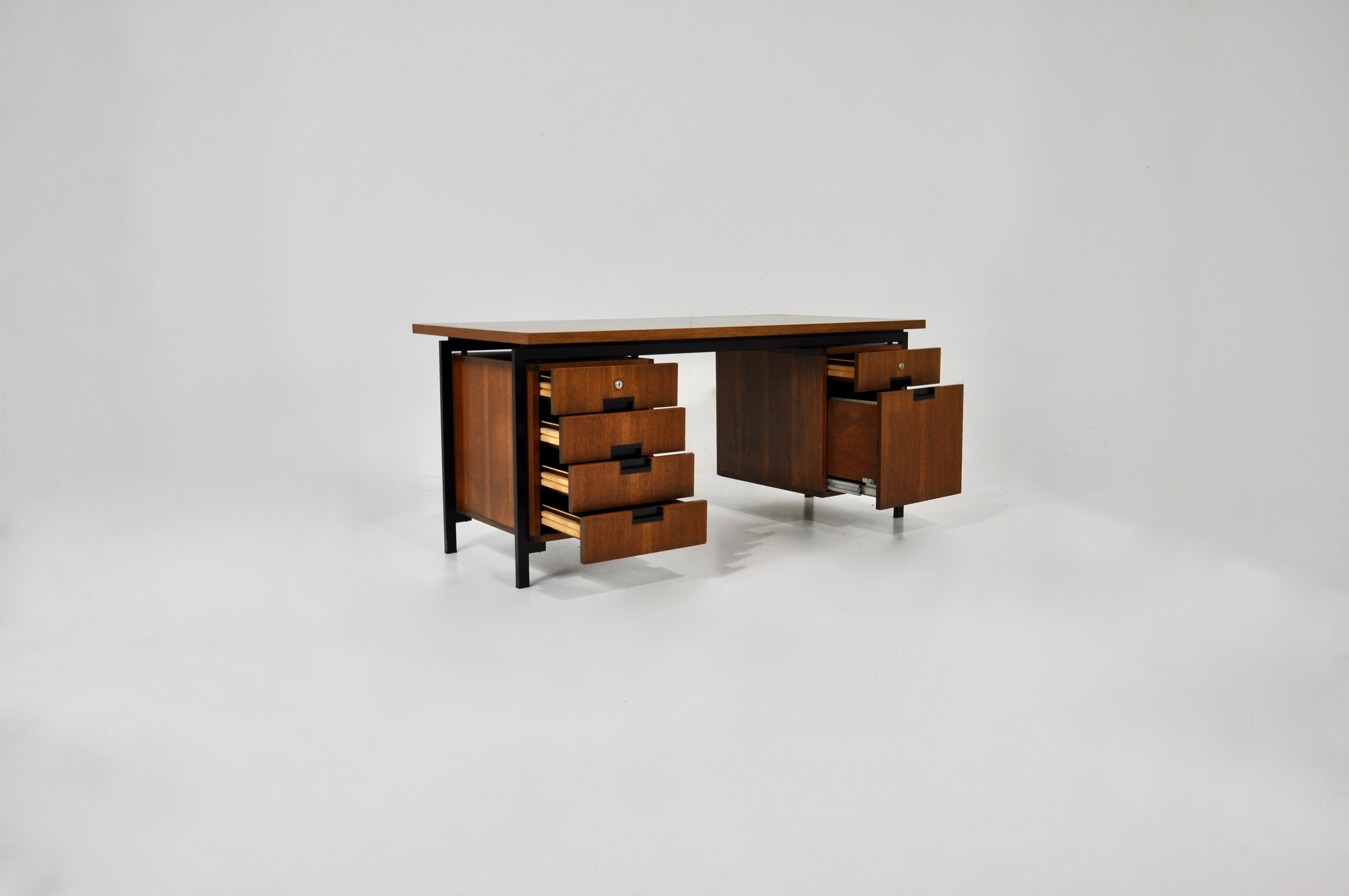 Schreibtisch von Cees Braakman für Pastoe, 1960er Jahre im Angebot 2