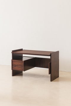 Desk by Celina Decorações, Solid Rosewood, Brazilian Midcentury, 1960s