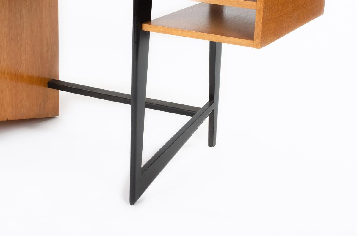 Chêne Bureau de Claude Vassal pour Magasin Pilote, 1955