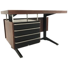 Vintage Desk by Daciano da Costa for Metalurgica da Longra