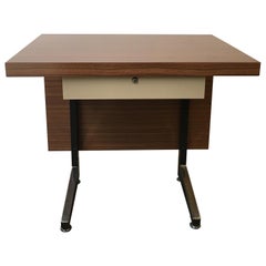 Vintage Desk by Daciano da Costa for Metalurgica da Longra