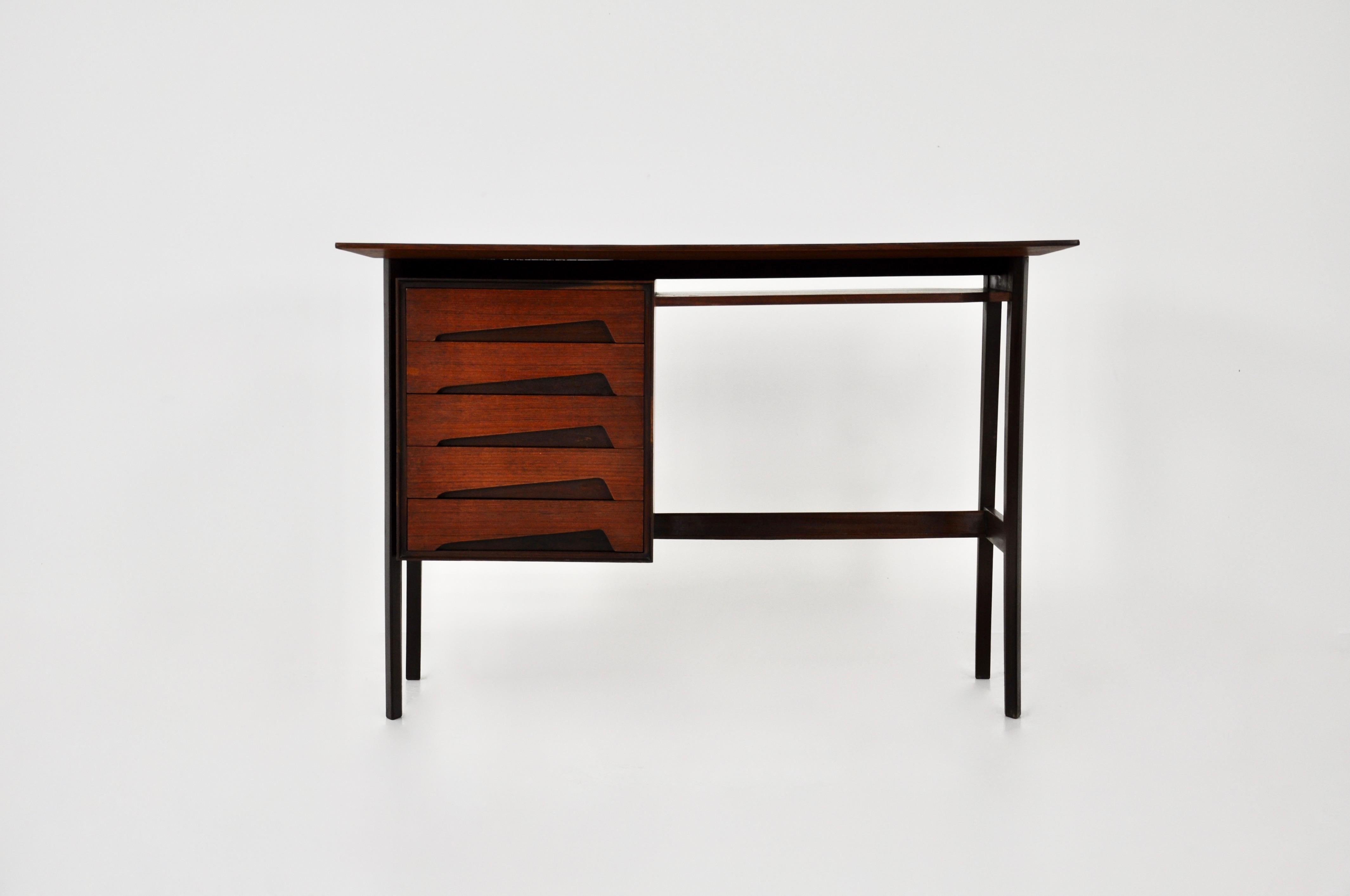 Schreibtisch von Edmondo Palutari für Dassi, 1960er-Jahre (Italienisch) im Angebot