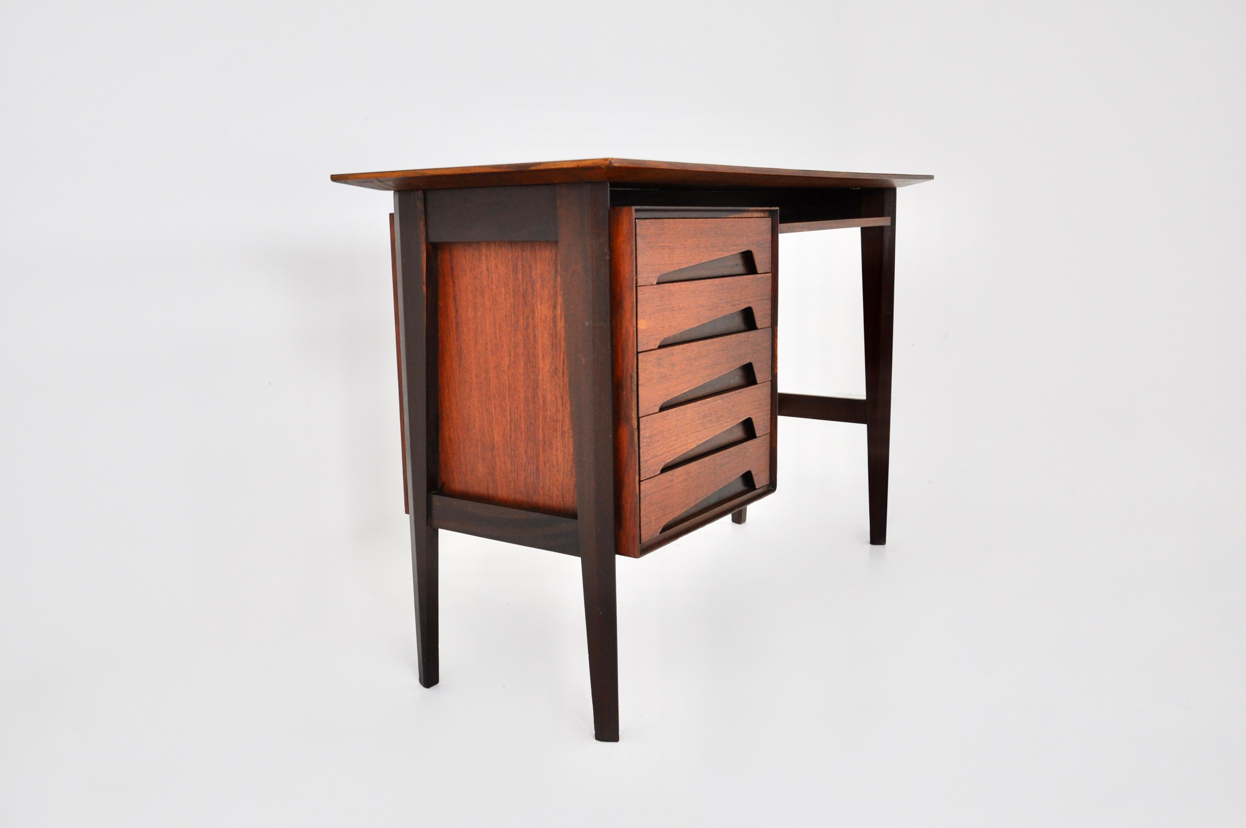 Schreibtisch von Edmondo Palutari für Dassi, 1960er-Jahre (Mitte des 20. Jahrhunderts) im Angebot