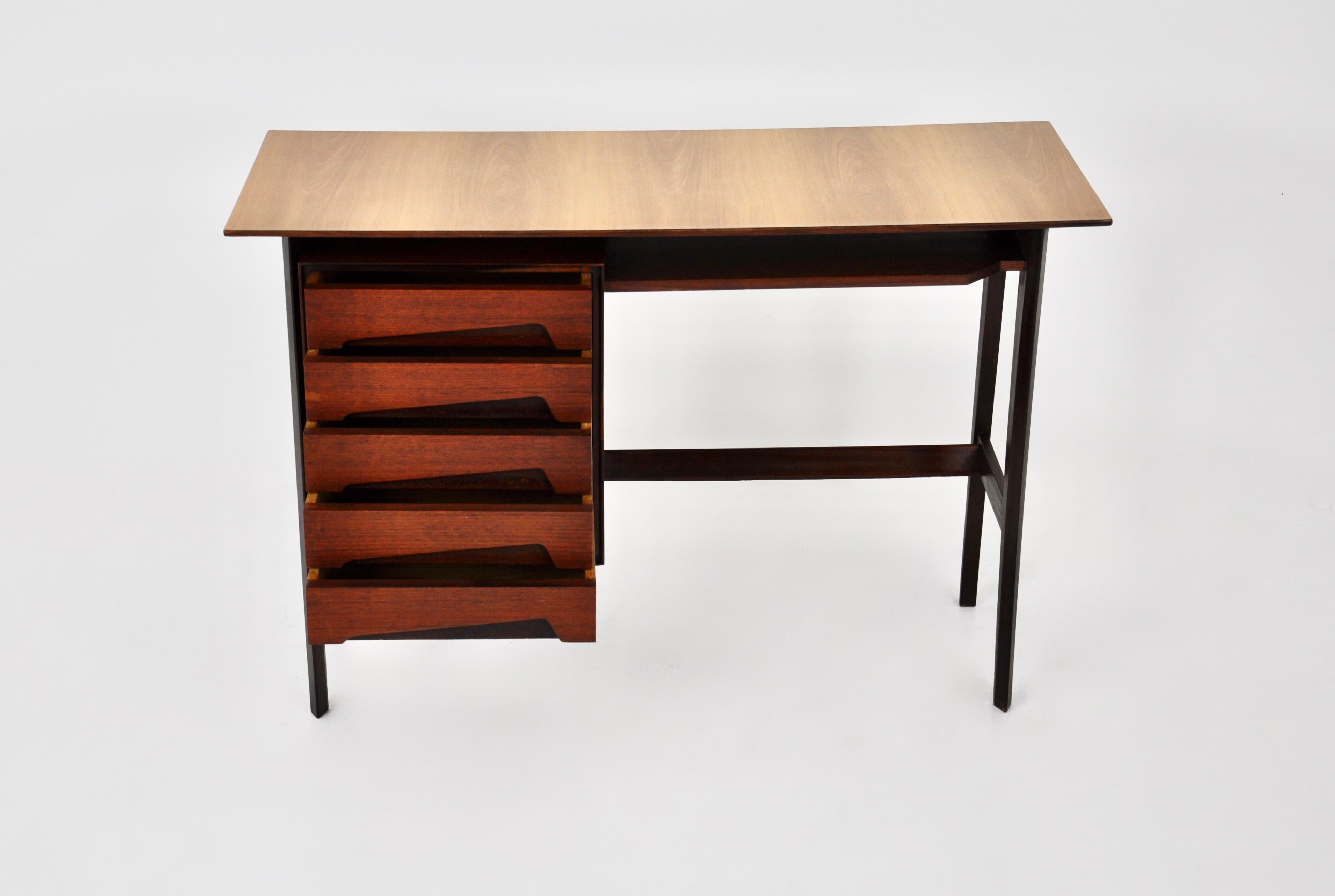 Schreibtisch von Edmondo Palutari für Dassi, 1960er-Jahre im Angebot 1
