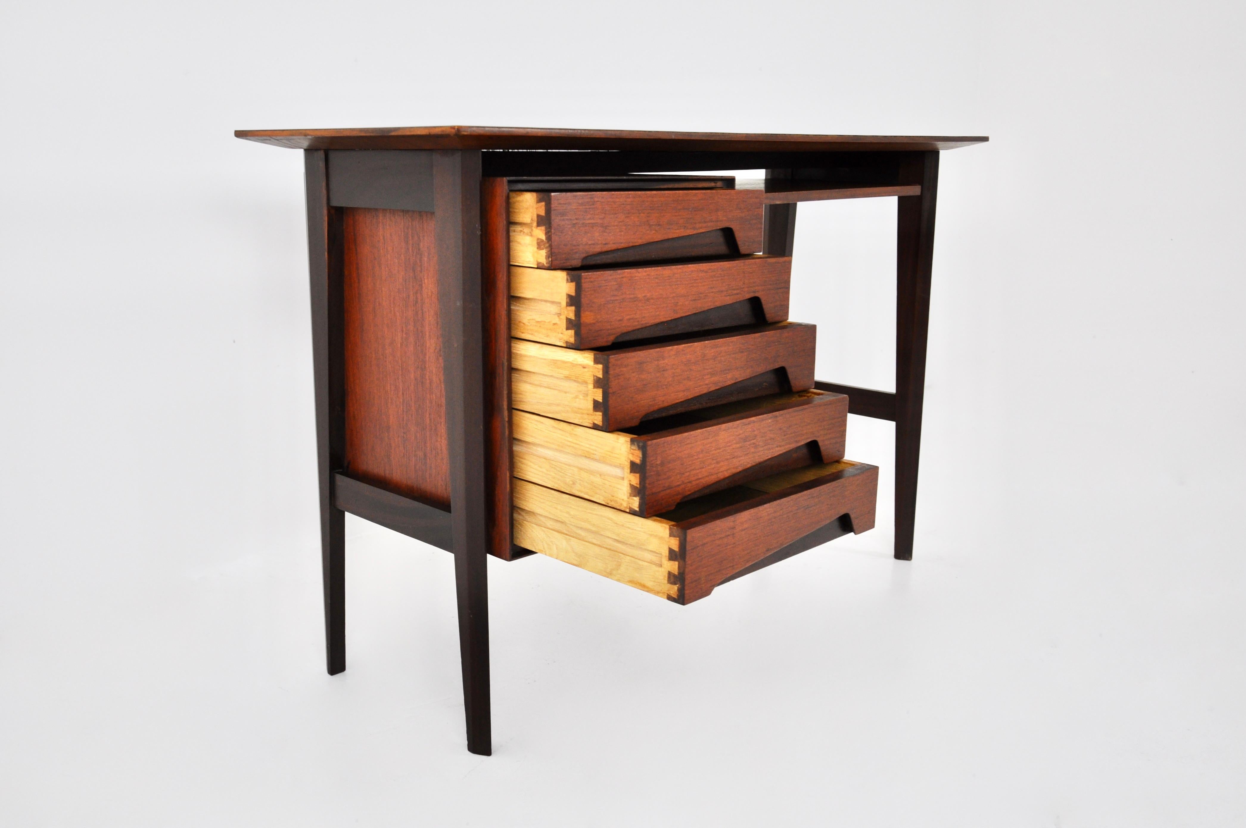 Schreibtisch von Edmondo Palutari für Dassi, 1960er-Jahre im Angebot 2
