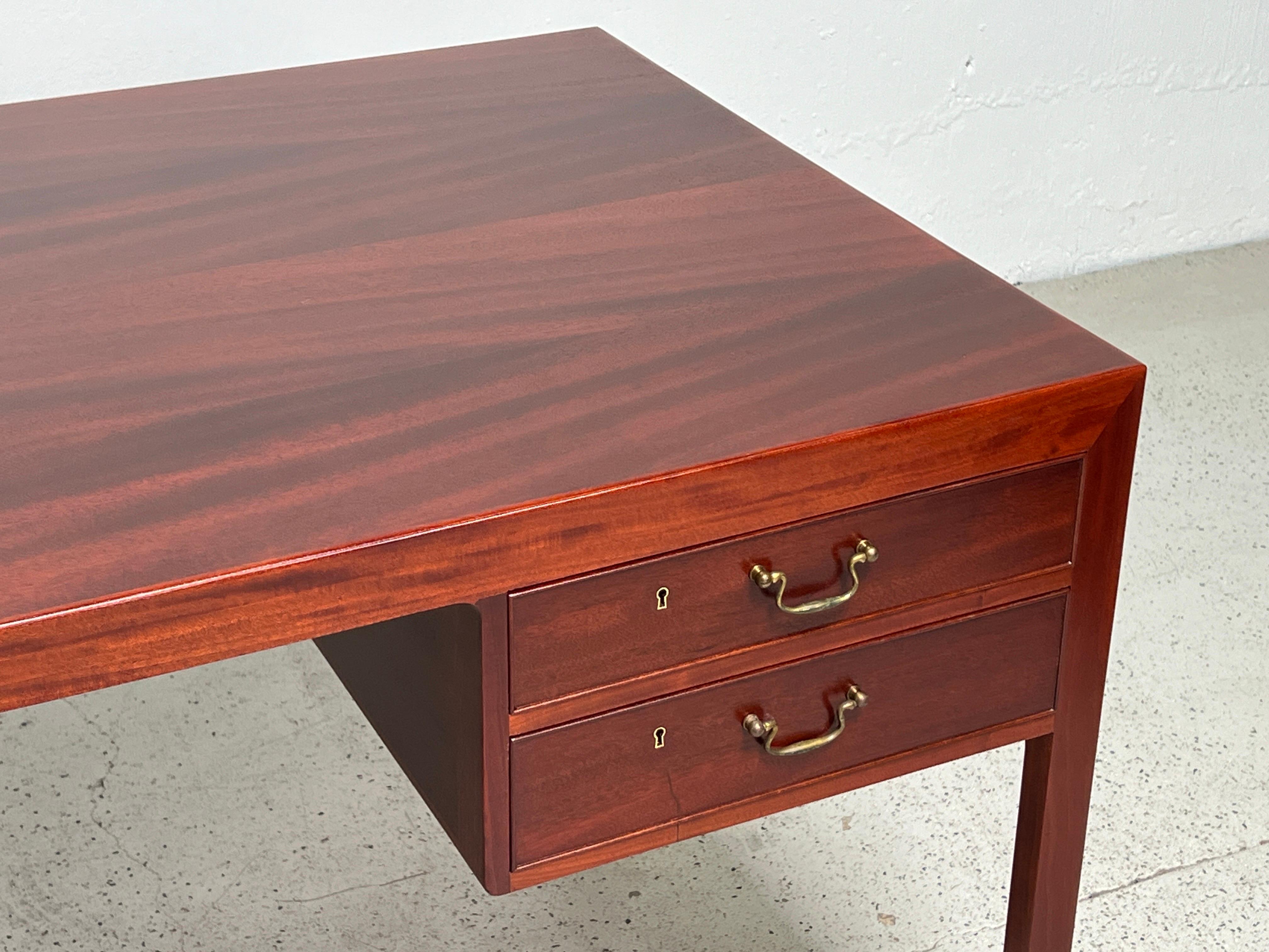 Desk by Ejner Larsen & Aksel Bent Madsen for Willy Beck  For Sale 1