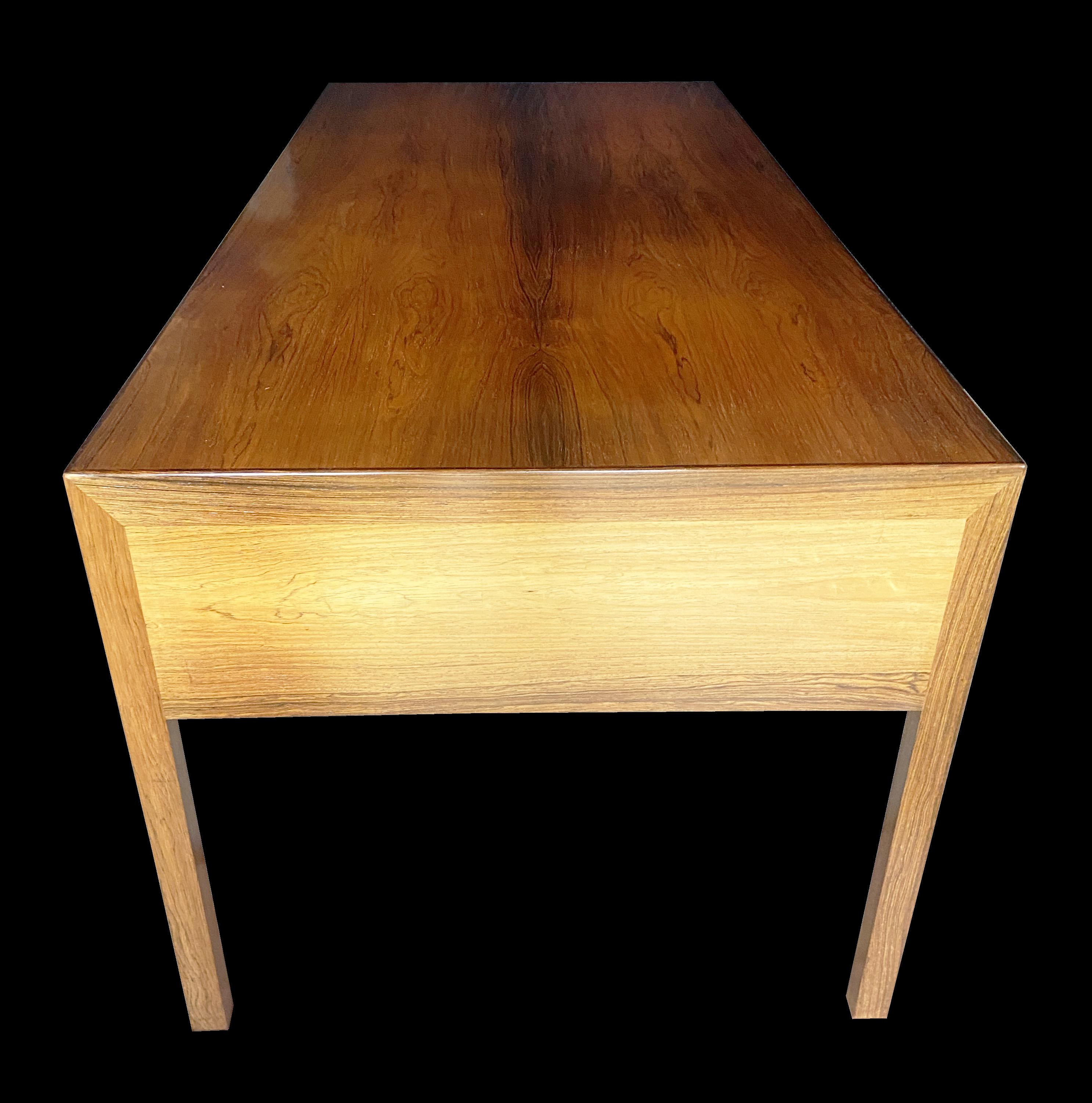 Desk by Ejner Larsen & Aksel Bent Madsen for Willy Beck from Poul Cadovious Home In Good Condition For Sale In Little Burstead, Essex