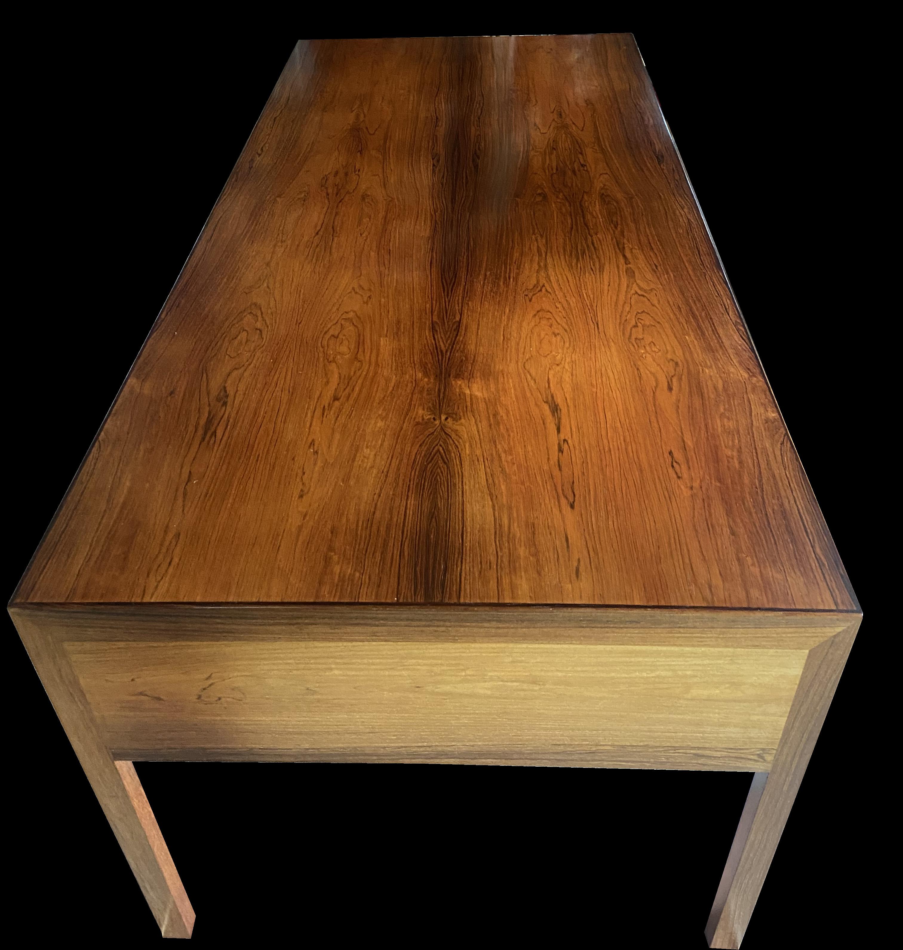 Hardwood Desk by Ejner Larsen & Aksel Bent Madsen for Willy Beck from Poul Cadovious Home For Sale
