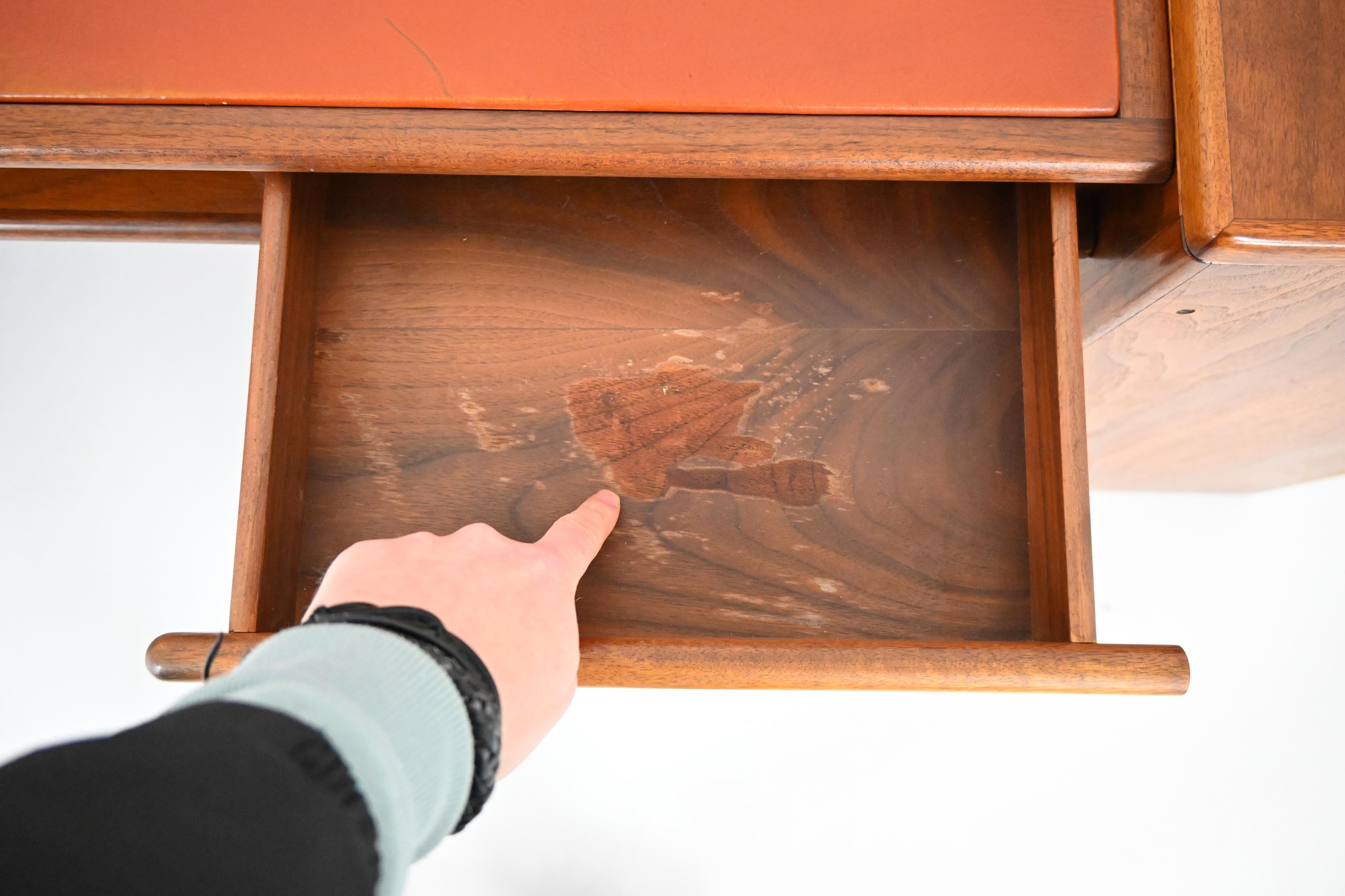 Desk by Fabio Lenci for Bernini, 1970s en venta 9