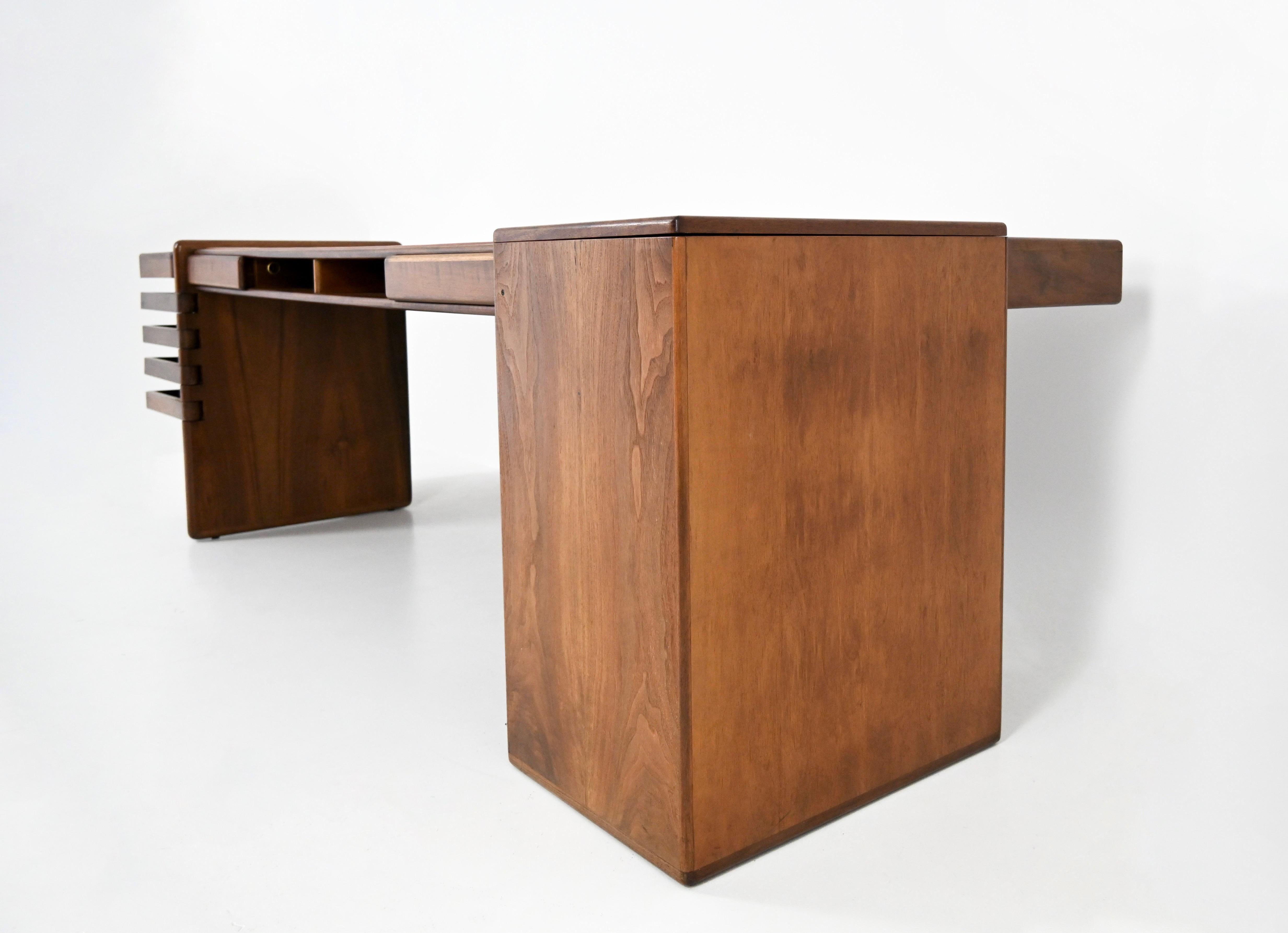 Desk by Fabio Lenci for Bernini, 1970s en Bueno estado para la venta en bruxelles, BE