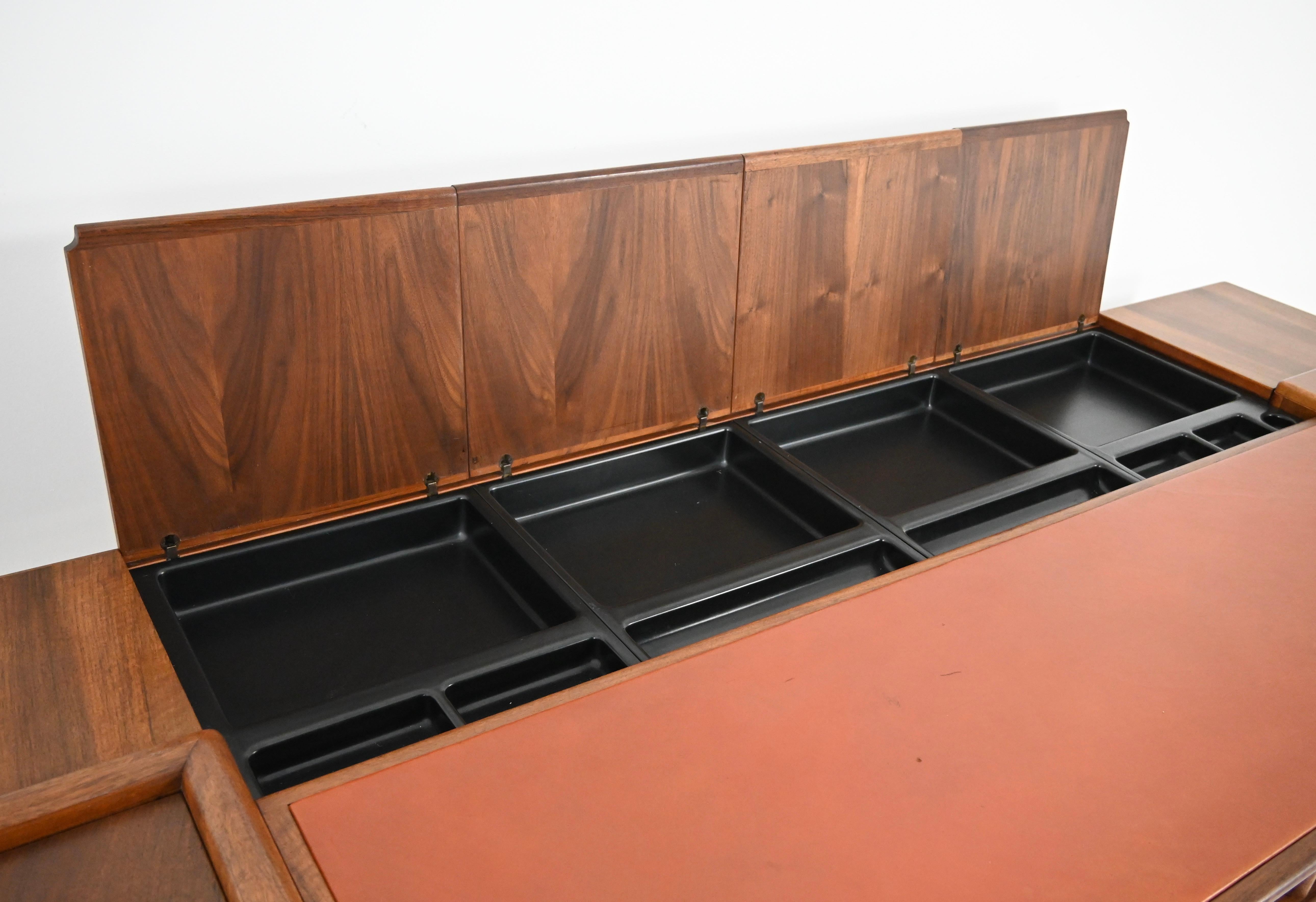 Desk by Fabio Lenci for Bernini, 1970s en venta 2