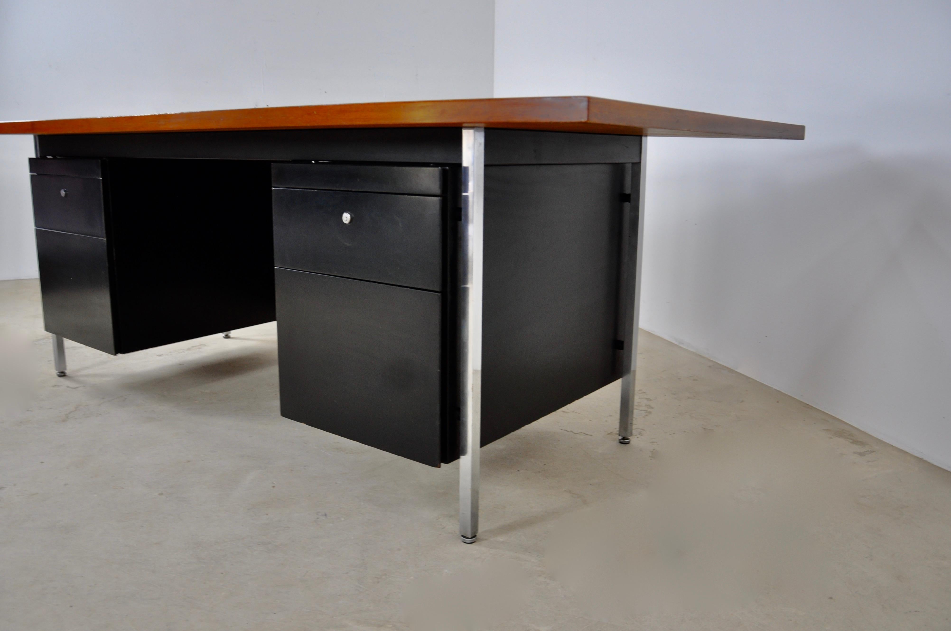 Desk by Florence Knoll for Knoll 1950S In Good Condition In Lasne, BE