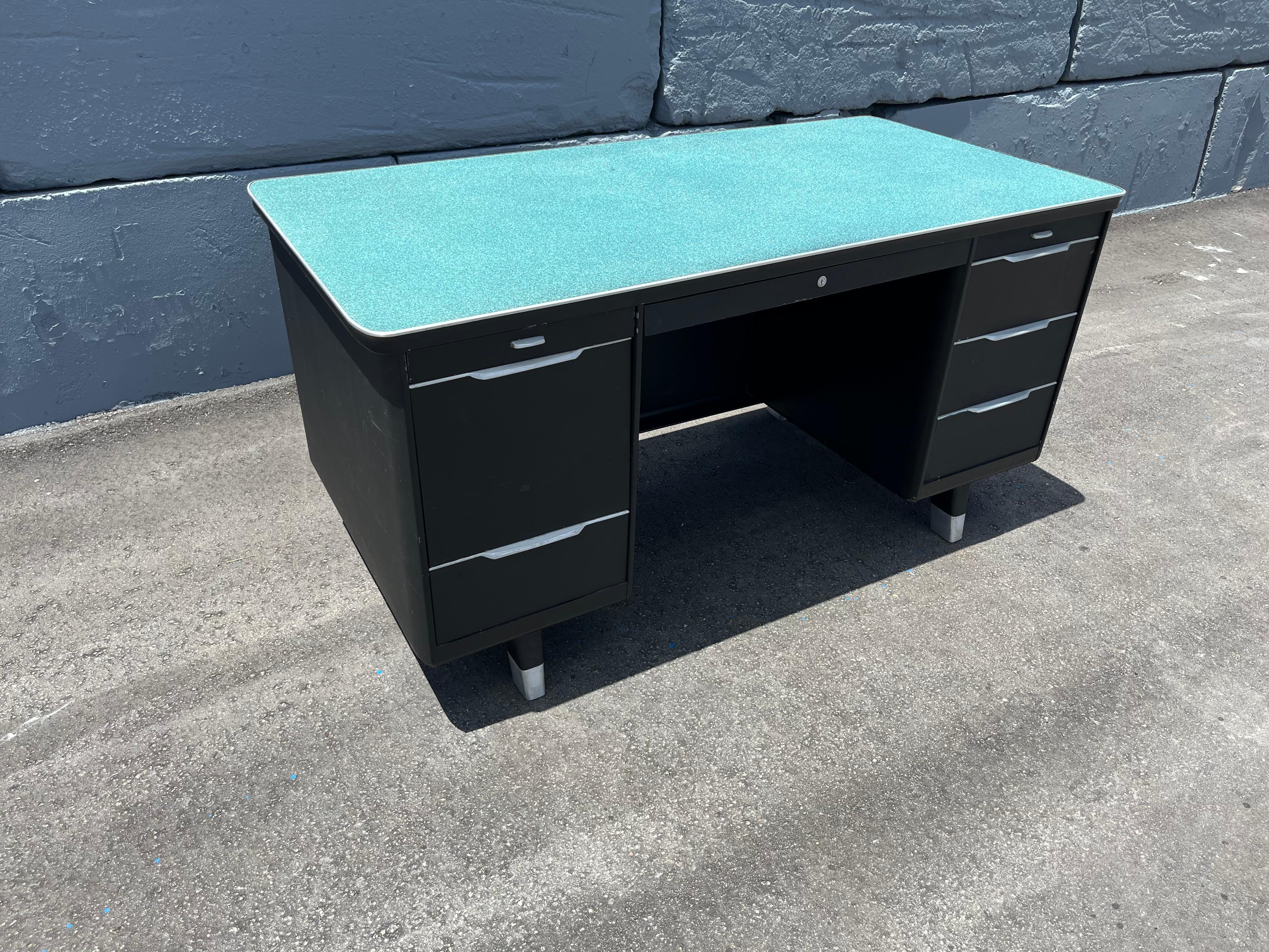 American Desk by General Fireproofing GoodForm, Industrial For Sale