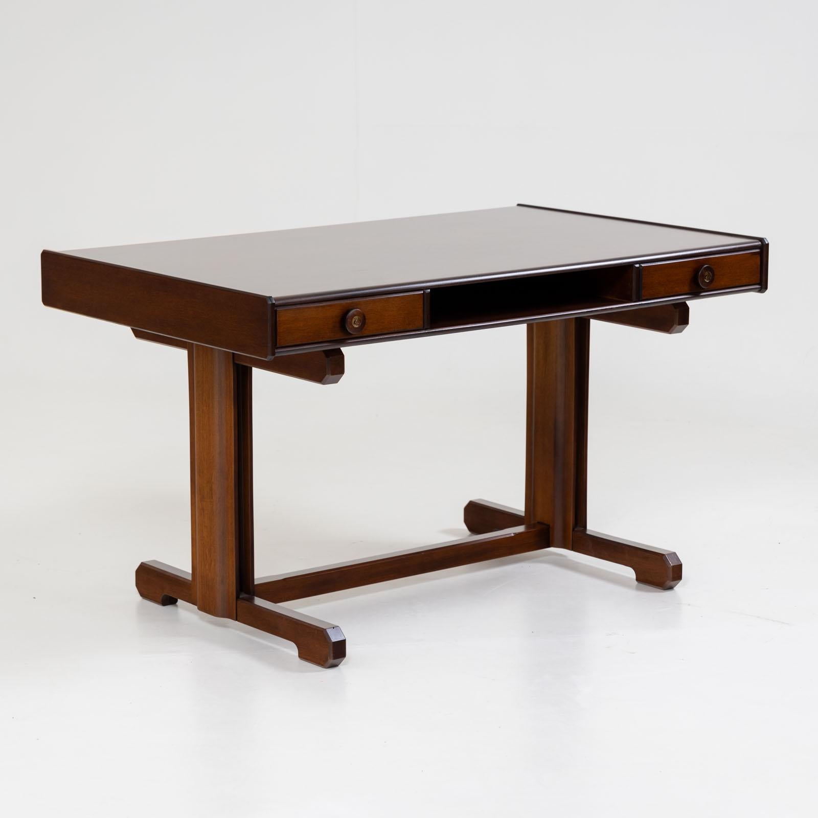 Mid-Century Modern Desk by Gianfranco Frattini for Bernini, Italy 1950s