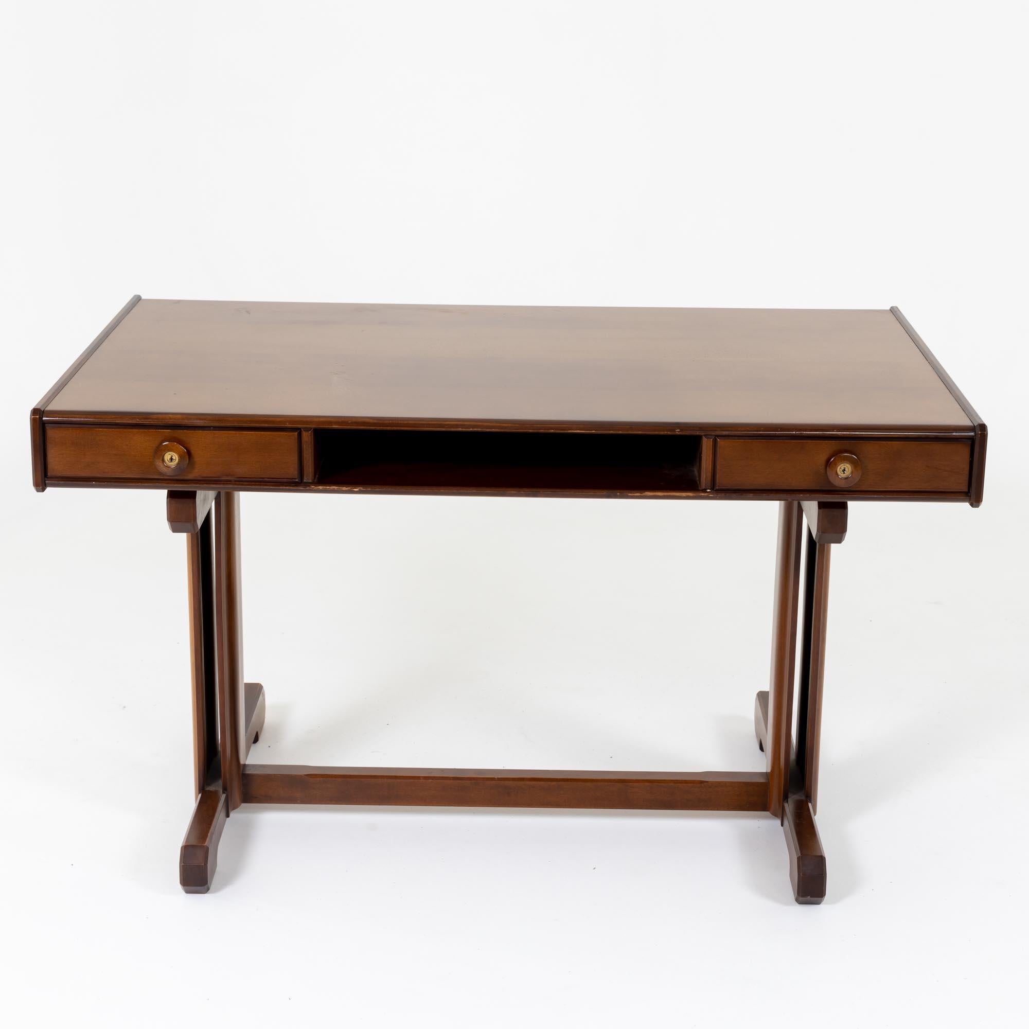 Mid-20th Century Desk by Gianfranco Frattini for Bernini, Italy, 1950s