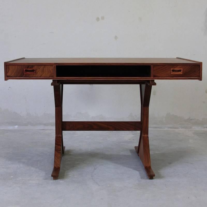 Veneer Desk by Gianfranco Frattini, 1950s