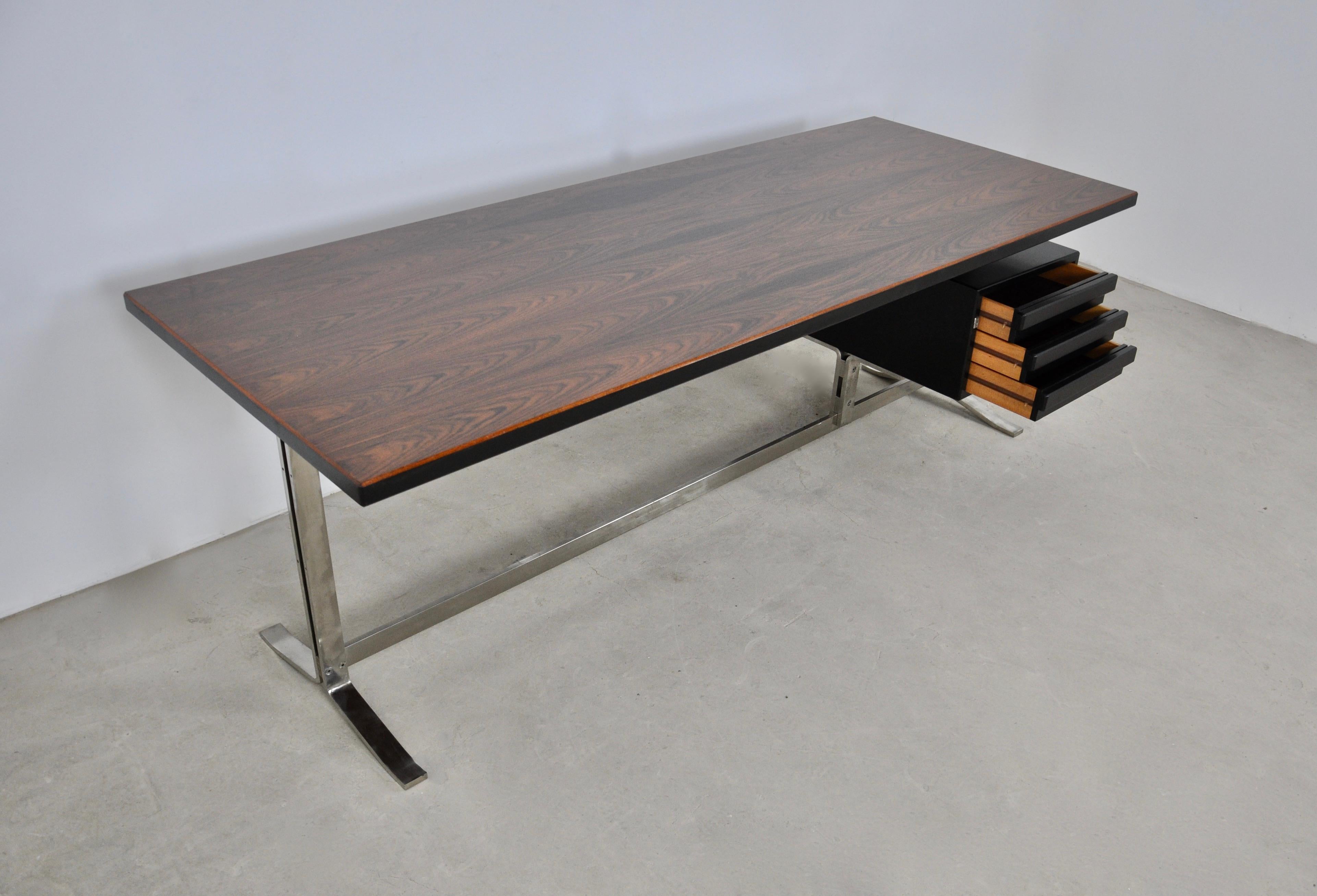 Desk by Gianni Moscatelli for Formanova, 1960s In Good Condition In Lasne, BE