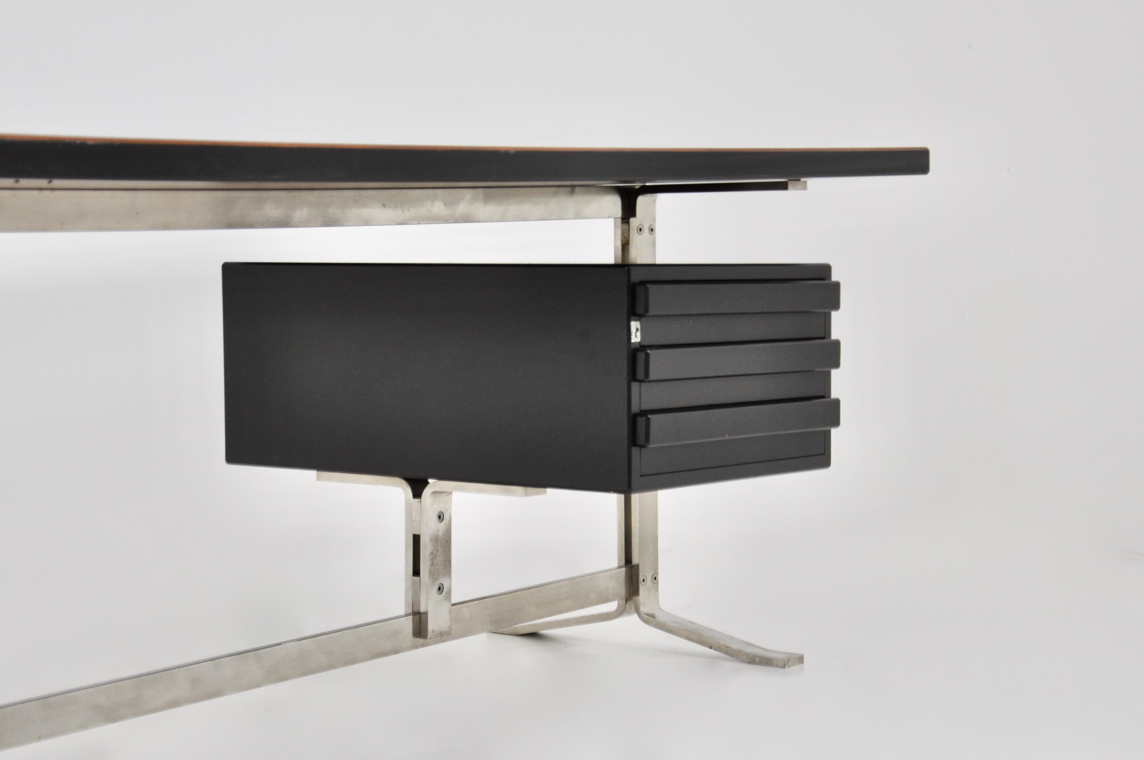 Metal Desk by Gianni Moscatelli for Formanova, 1960s