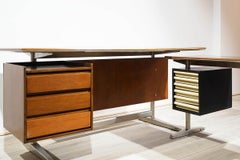 Desk by Gio Ponti and Alberto Rosselli, Rima Padova, Italy, circa 1955