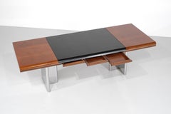 Scrivania di Hans Von Klier per Skipper, Italia anni '70.