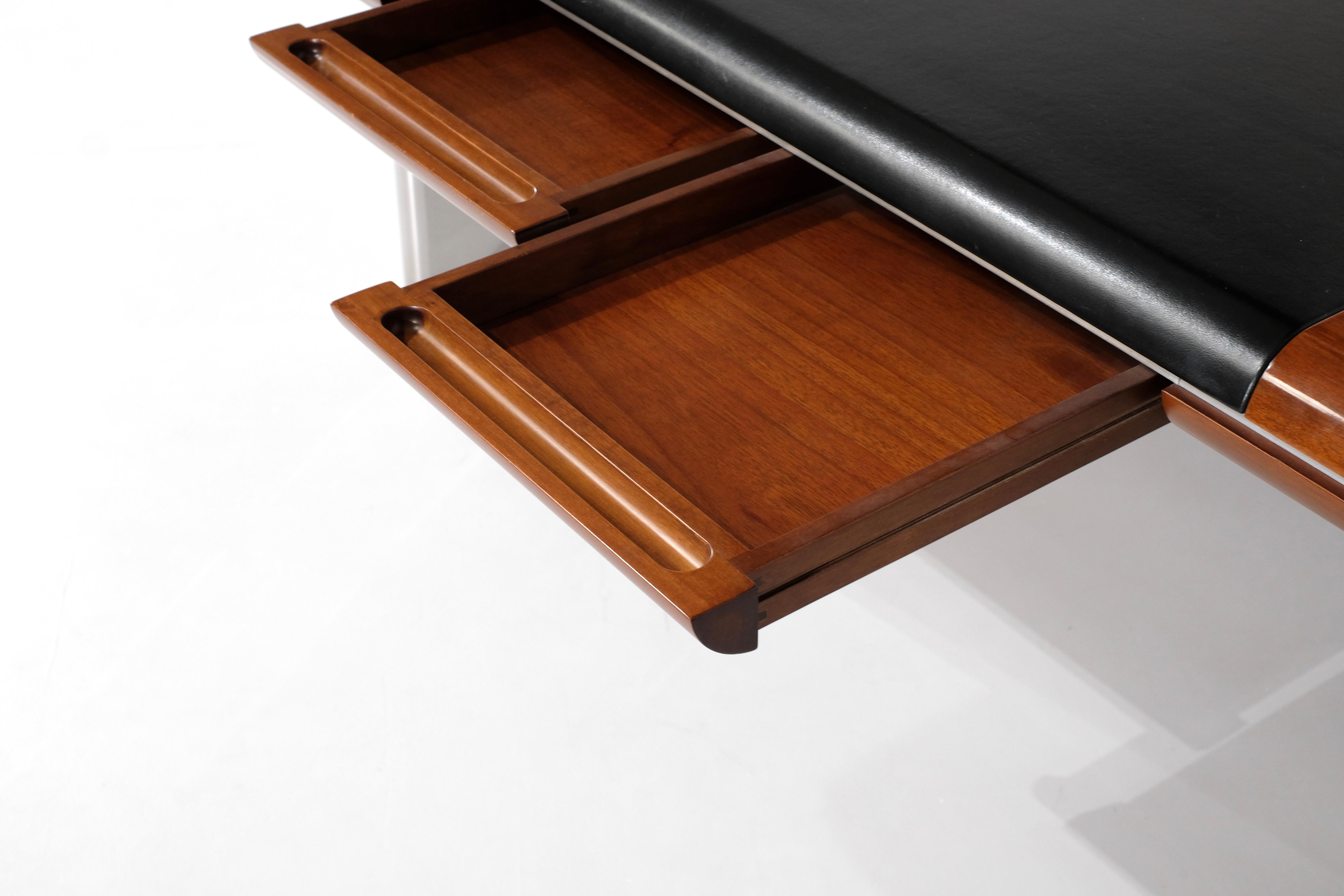 Late 20th Century Desk by Hans von Klier for Skipper, Italy 1970s. For Sale