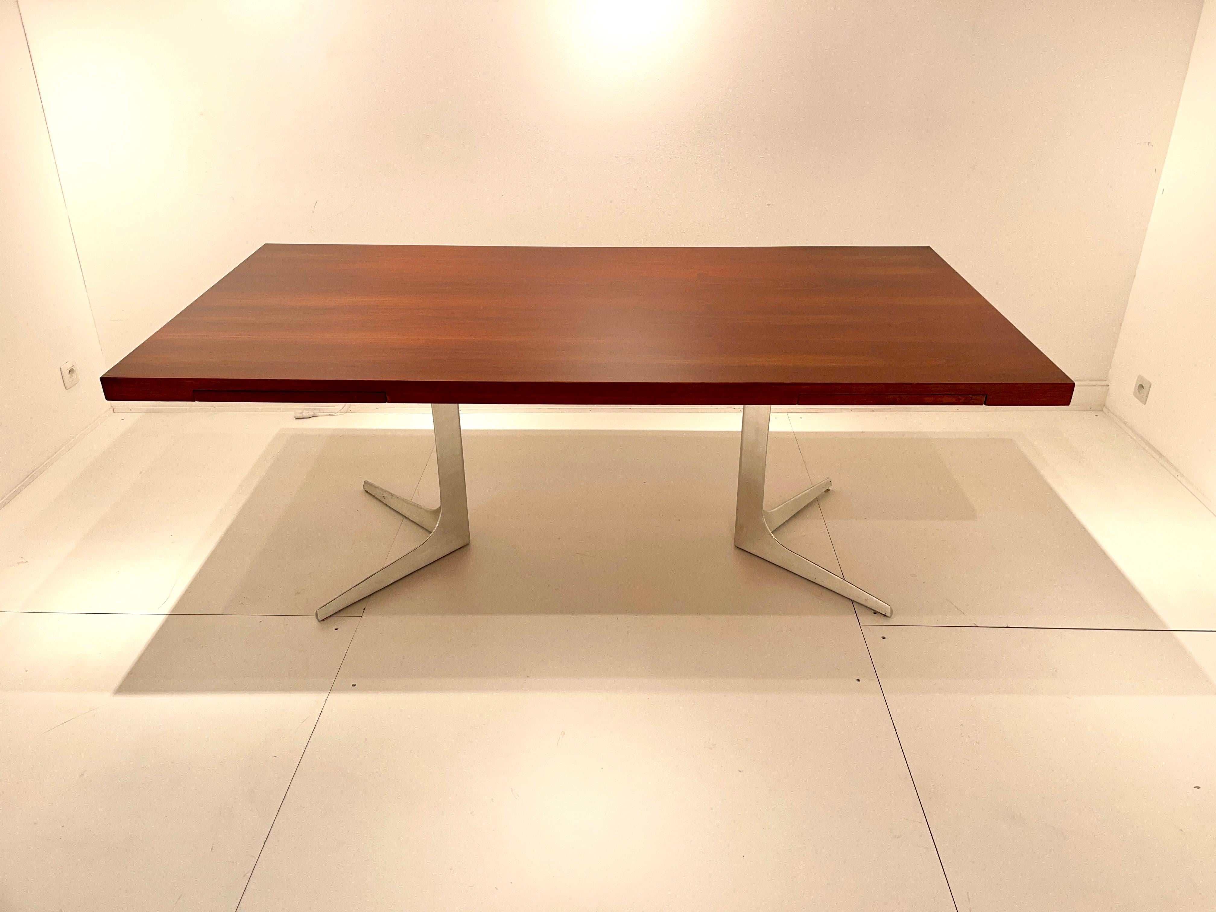 Mid-Century Modern Desk by Herbert Hirche, circa 1967 For Sale