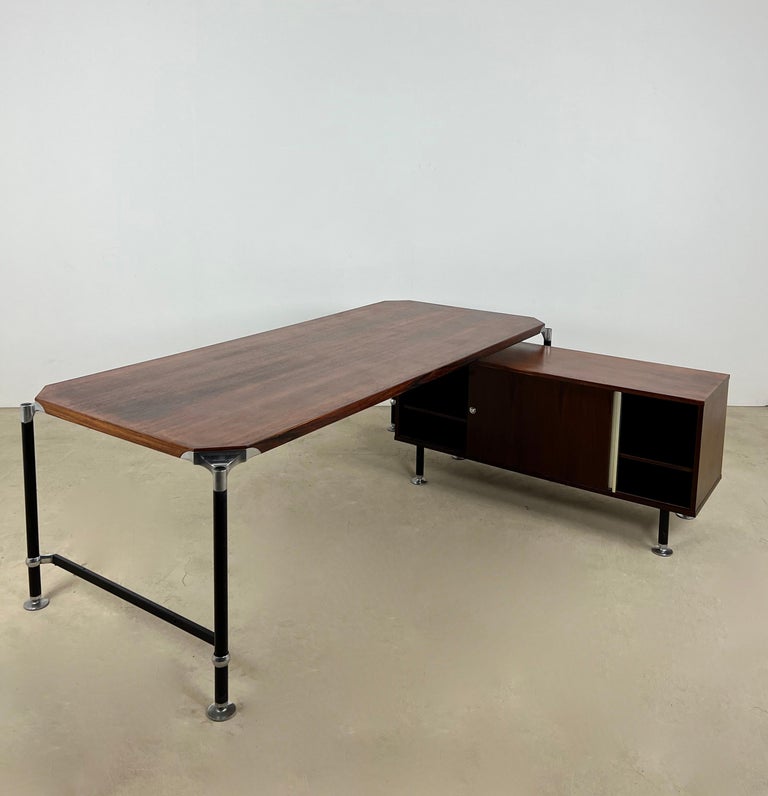 Mid-Century Modern Desk by Ico & Luisa Parisi for MIM, 1960s For Sale