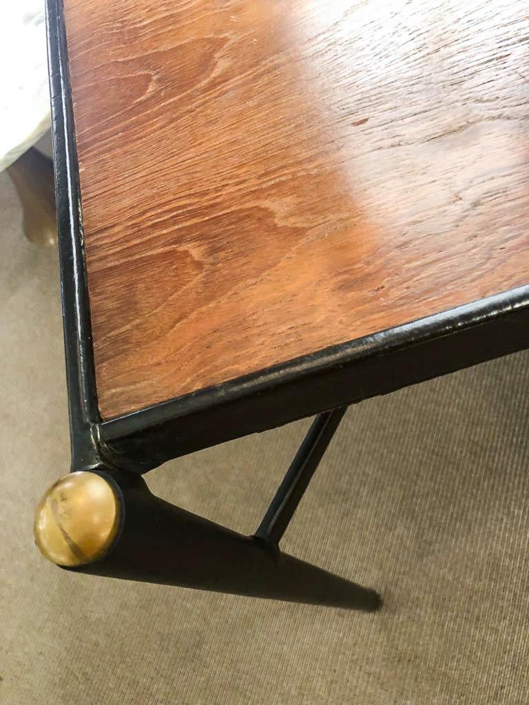 French Desk by Jacques Adnet (1900-1984), France, c. 1940