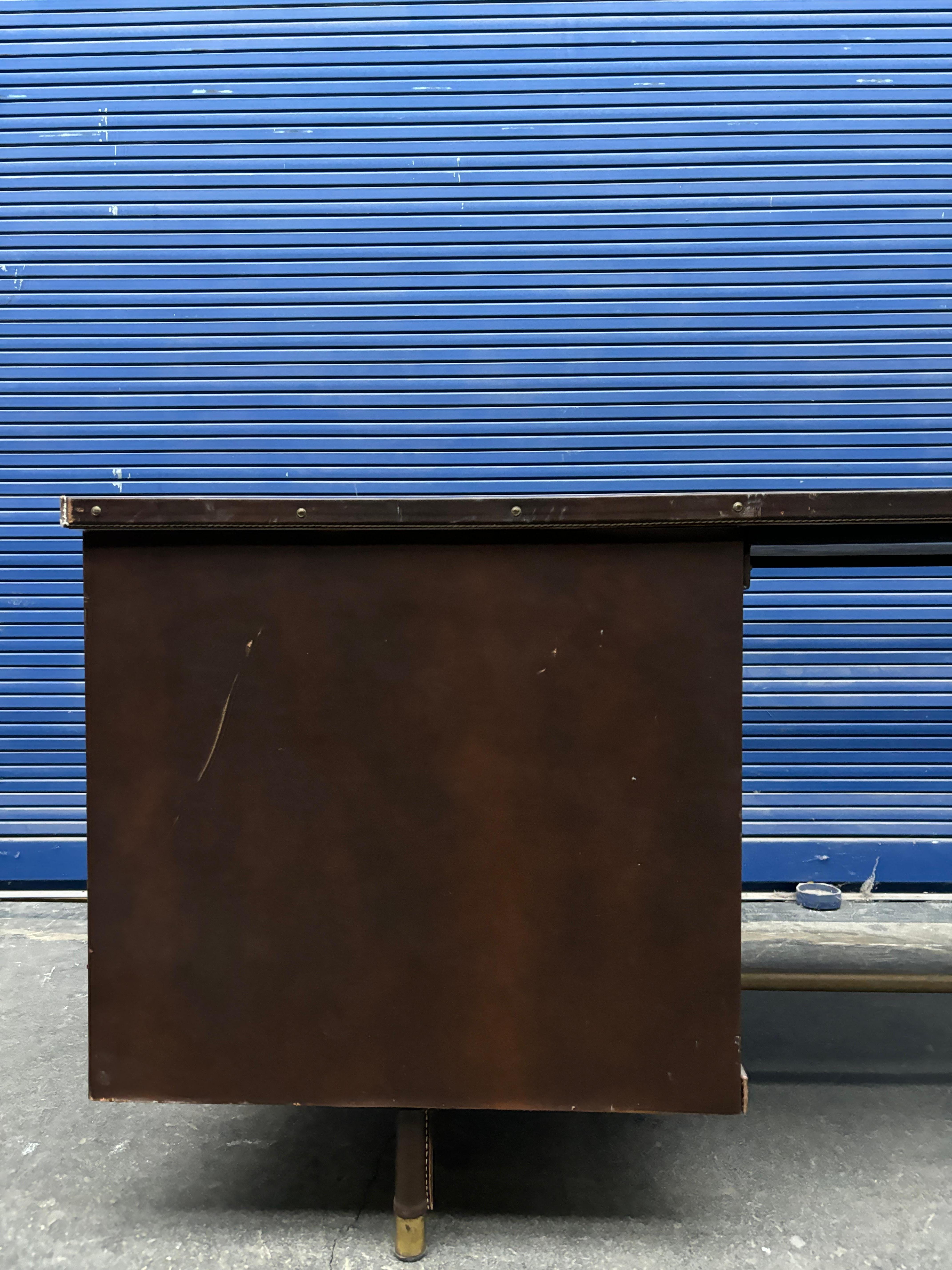 Scrivania di Jacques Adnet in vendita 7