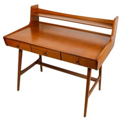 Desk by Jacques Hauville, circa 1960.