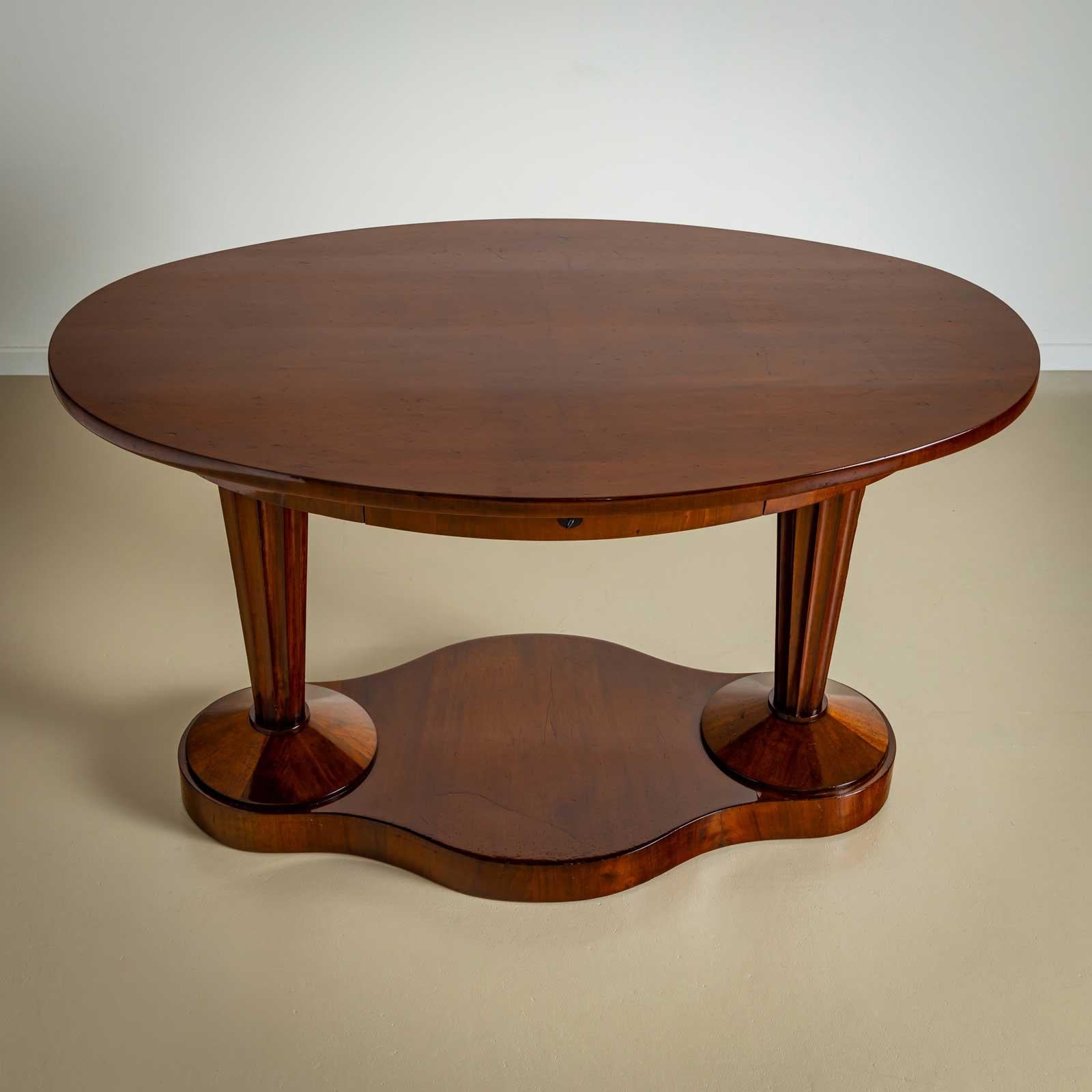 Schreibtisch von Joseph Danhauser, Wien um 1820 (Kirsche) im Angebot