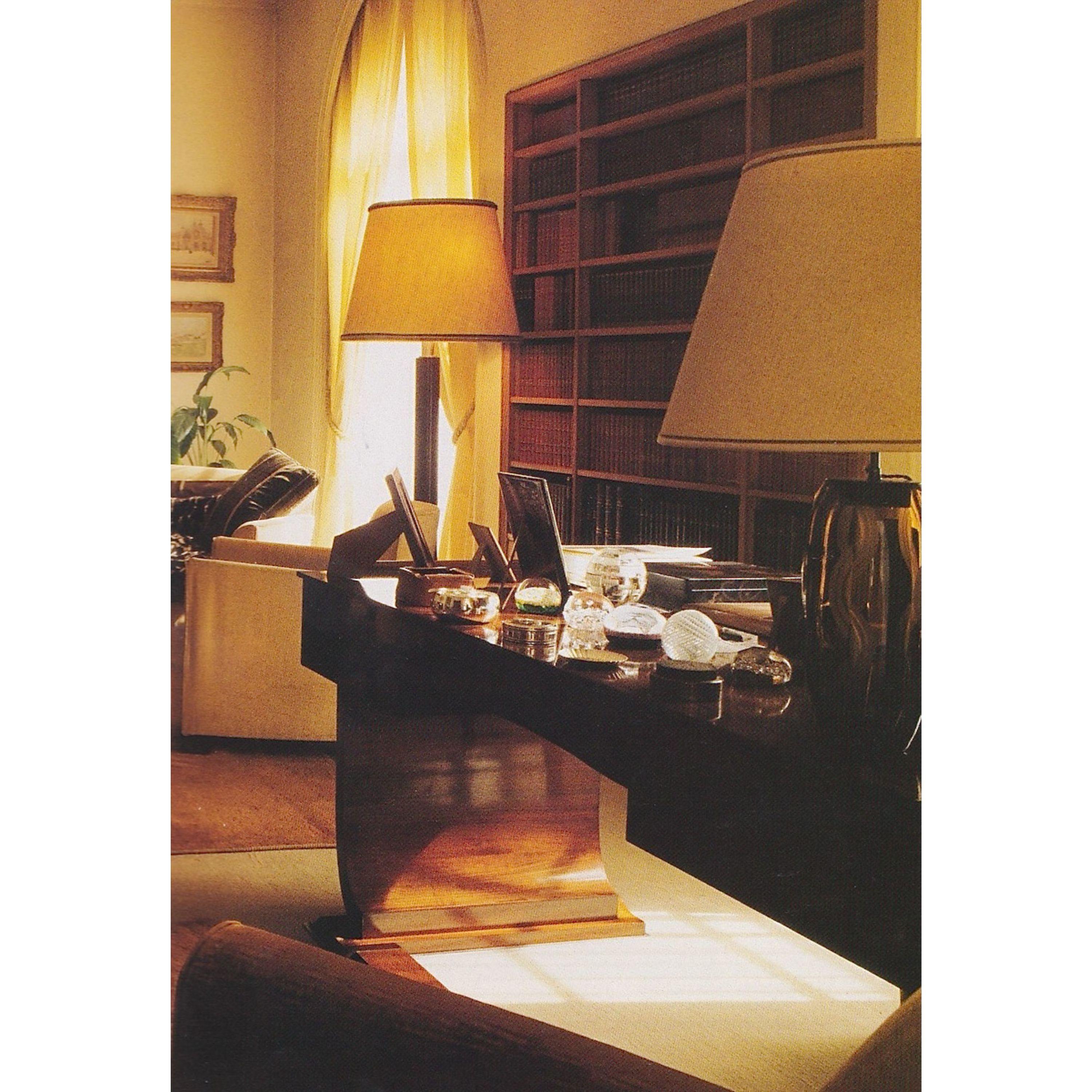 Francese Scrivania Art Deco in palissandro di Jules Leleu, anni '30 in vendita
