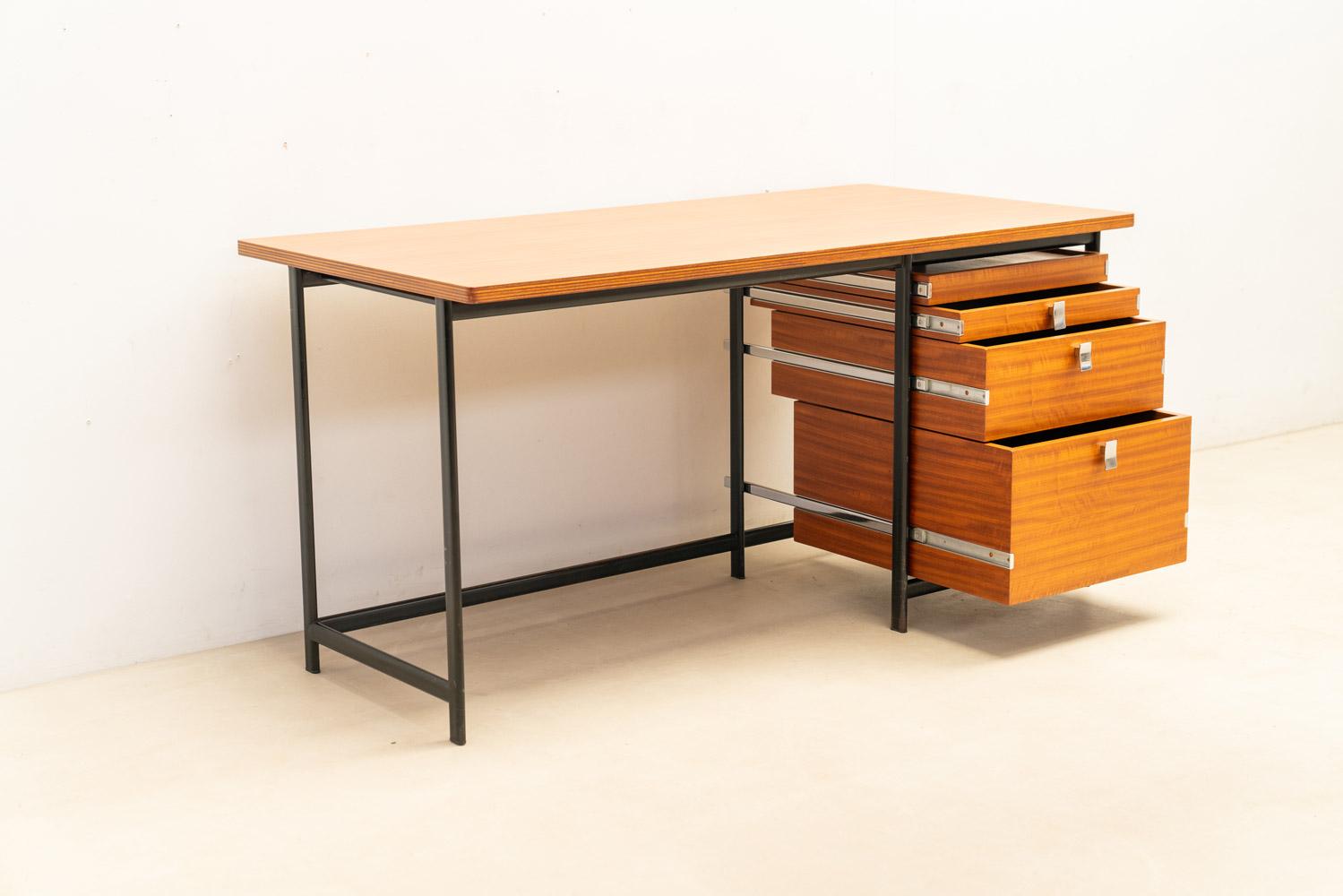 Desk by Jules Wabbes, Belgium 1960' For Sale 3